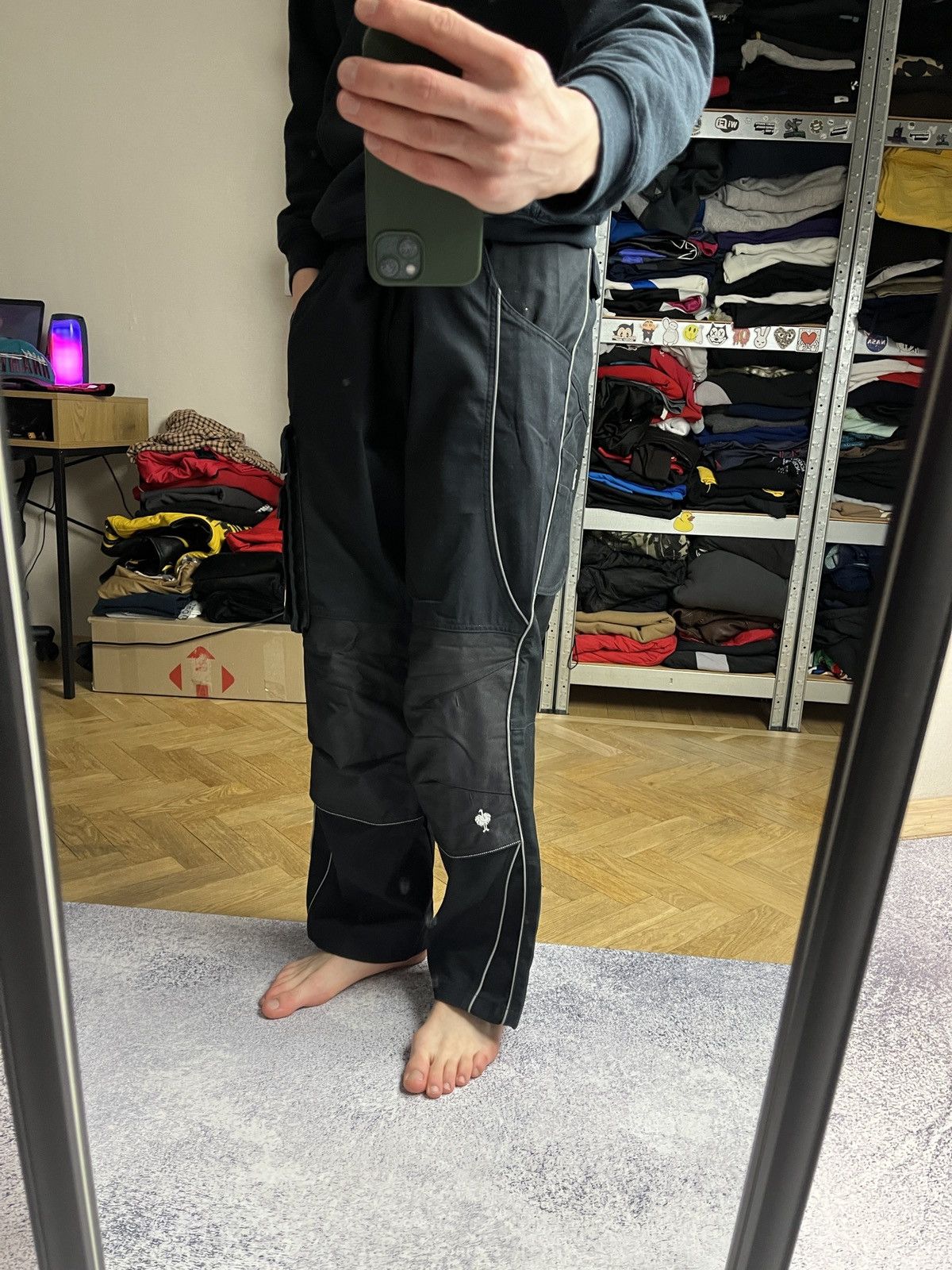 Garment Reproduction of Workers × Stewart & Strauss Engelbert Strauss Workwear Dynatec Cargo Pants Multipocket Size US 36 / EU 52 - 3 Thumbnail