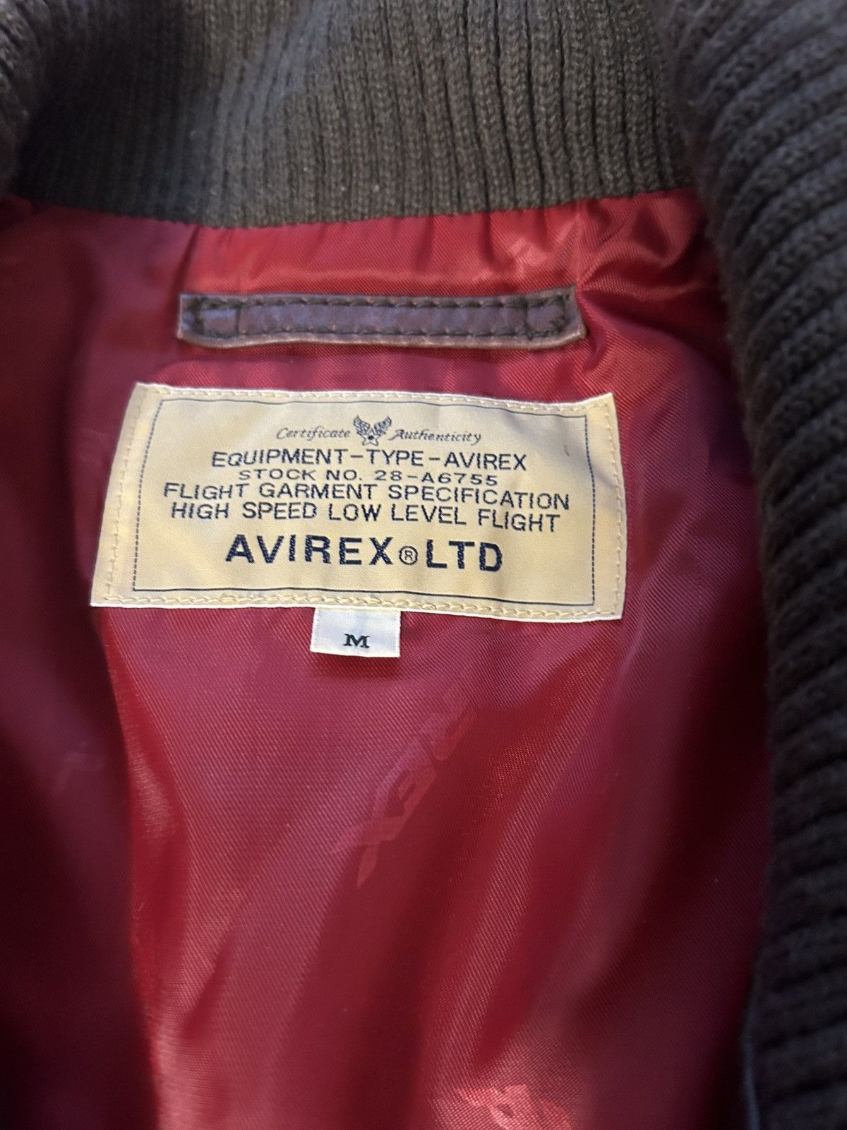 Avirex Vintage Avirex Leather Flight Jacket Size US S / EU 44-46 / 1 - 3 Thumbnail