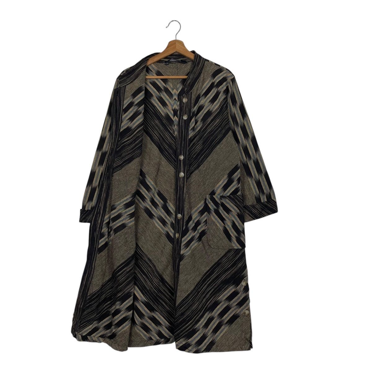 Japanese Brand Japanese Brand Chandni Patterned Long Coat Size M / US 6-8 / IT 42-44 - 10 Thumbnail