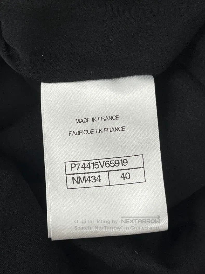 Chanel Chanel 23P black long coat Size S / US 4 / IT 40 - 5 Thumbnail