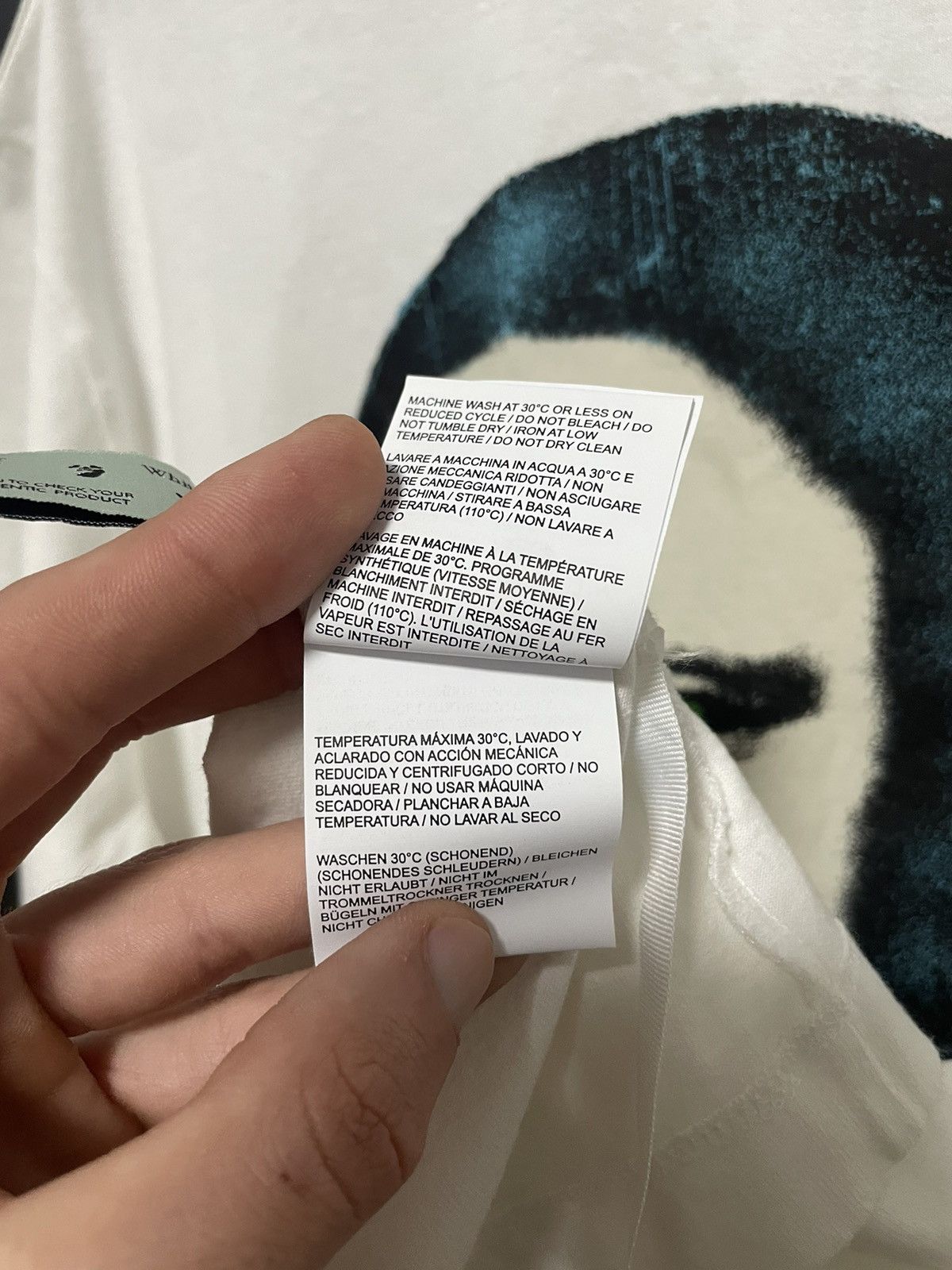 Off-White Off-White Mona Lisa Pivot Oversized Shirt Size US S / EU 44-46 / 1 - 22 Thumbnail