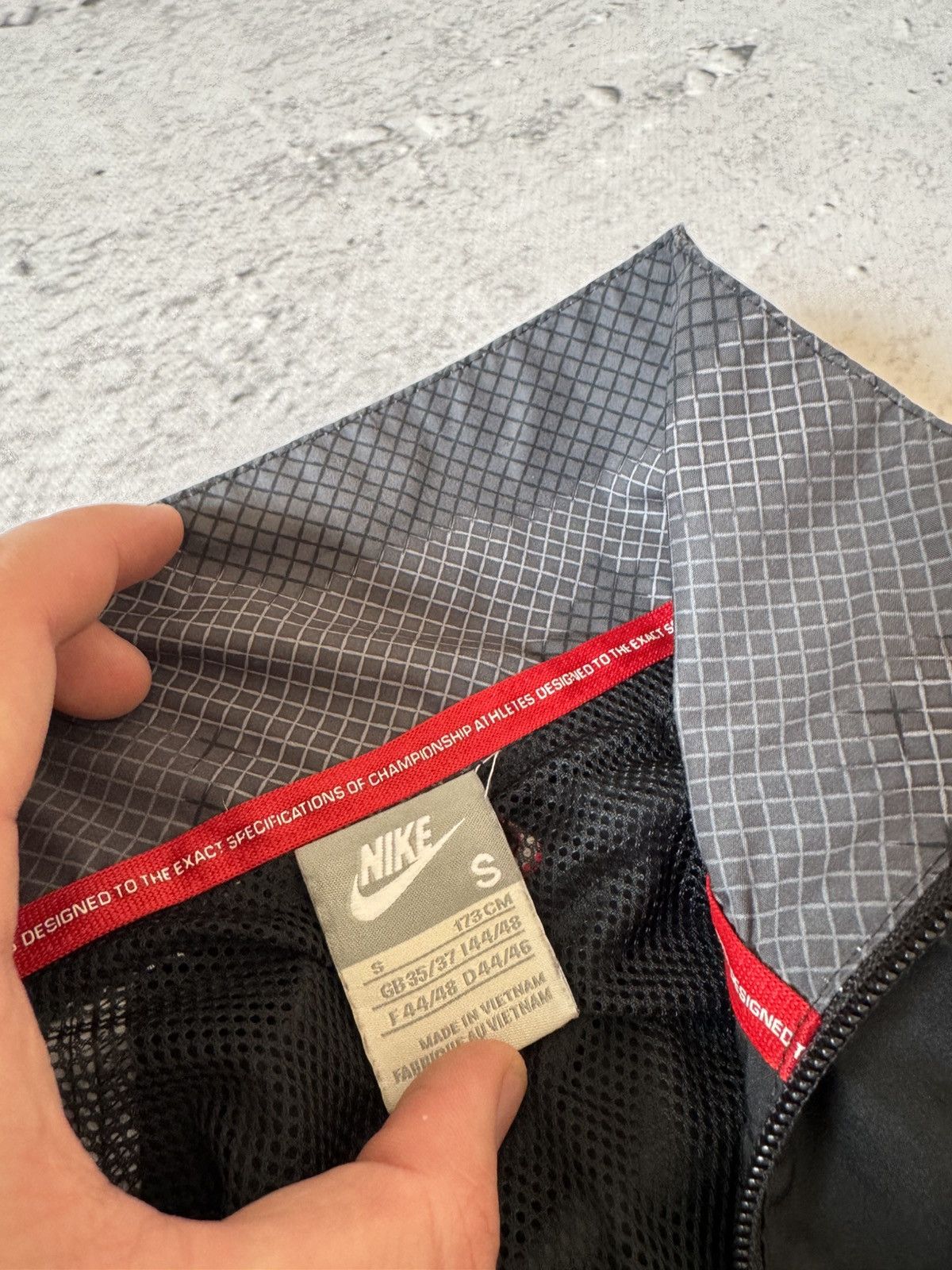 Nike × Vintage NIKE AIR MAX VINTAGE BASIC LOGO OVERSIZE BAGGY LIGHT JACKET Size US S / EU 44-46 / 1 - 6 Thumbnail