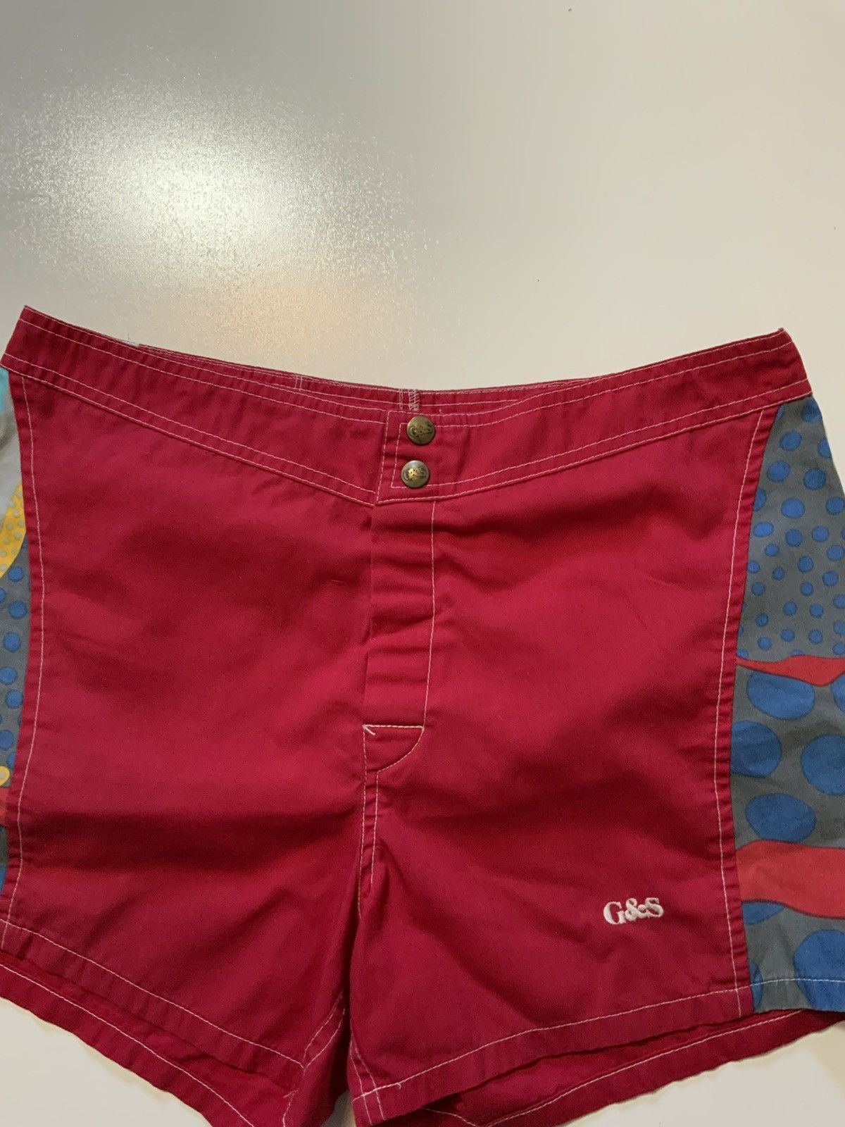 Vintage Vintage 70s 80s G&S Gordon & Smith Surfboards Board Shorts Size US 33 - 6 Thumbnail
