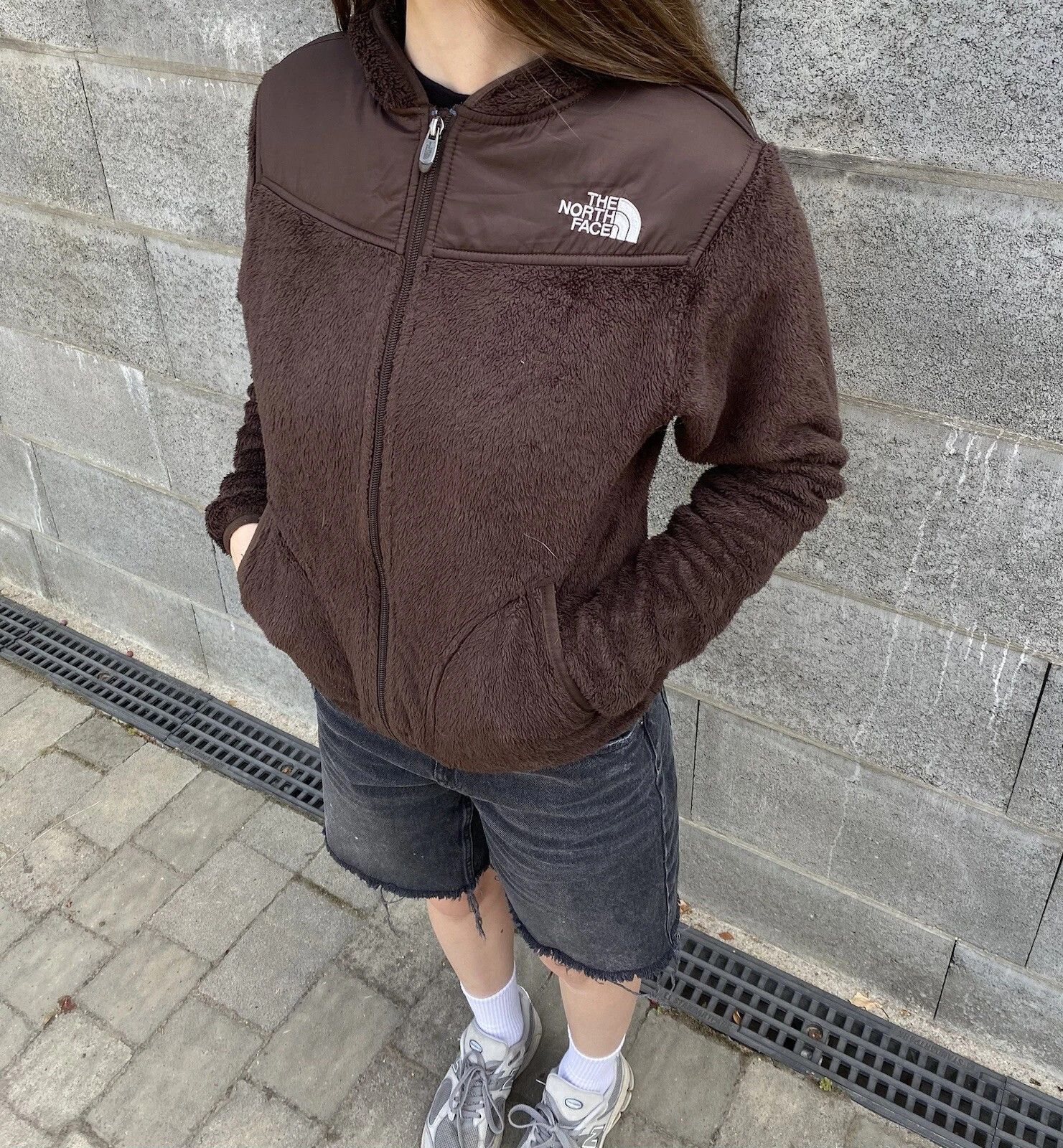 The North Face The North Face Vintage fleece hoodie womens Brown Sz S Size S / US 4 / IT 40 - 3 Thumbnail