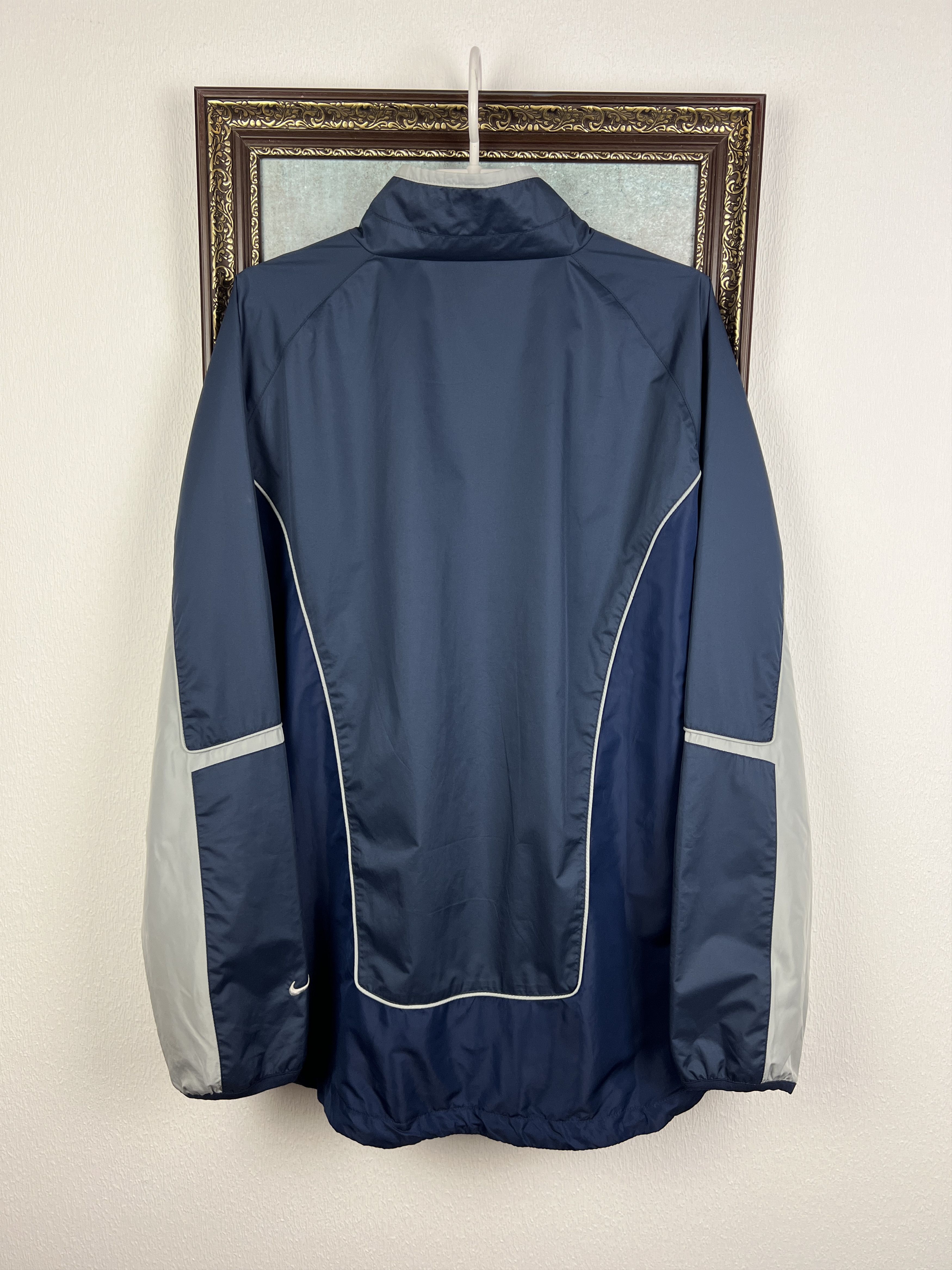 Nike Vintage 2000's Nike Shox Anorak Windbreaker Jacket Track Top Size US L / EU 52-54 / 3 - 10 Thumbnail