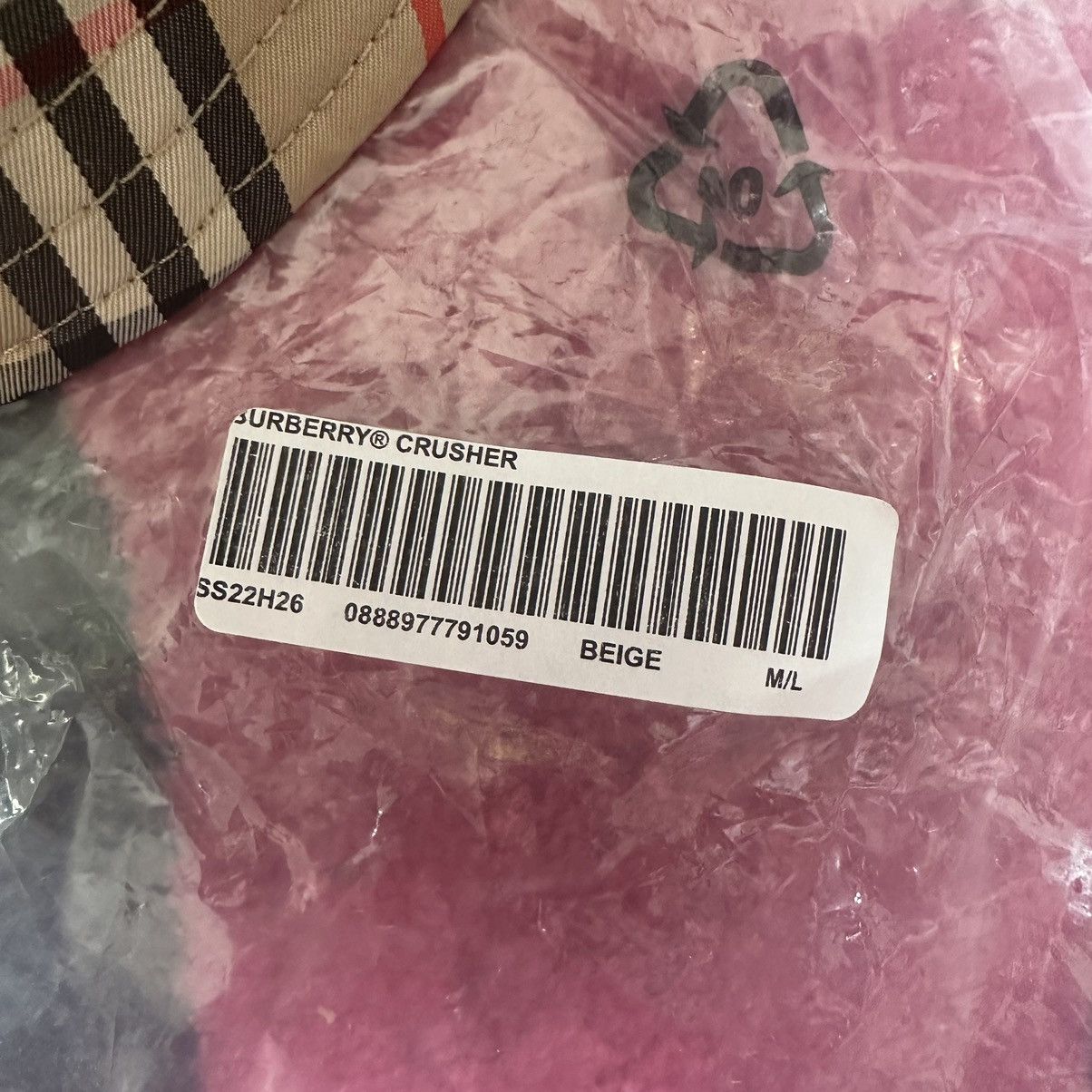 Burberry × Supreme Supreme Burberry bucket hat Sz M/L Size ONE SIZE - 7 Thumbnail