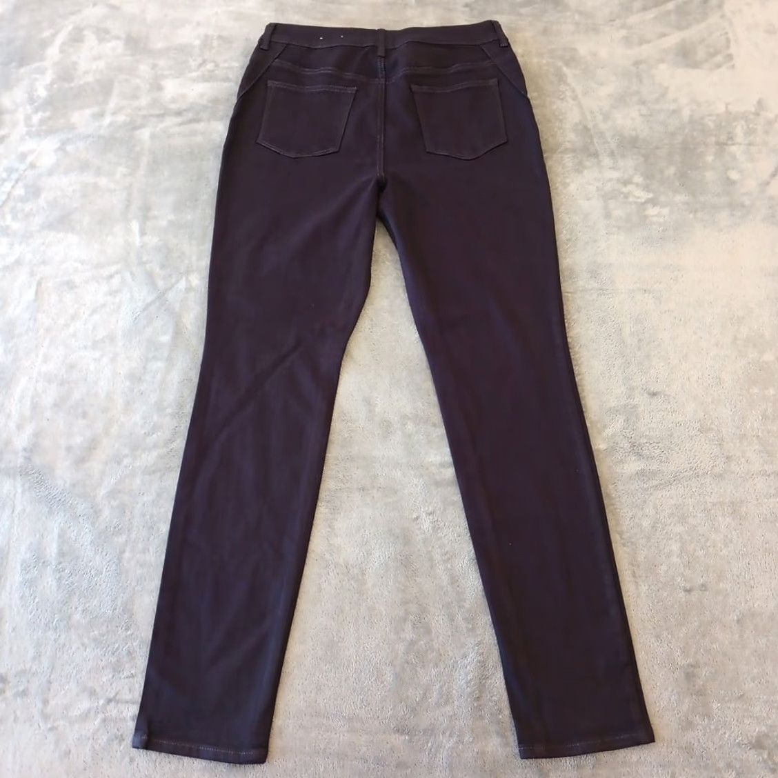 Vintage Chico's Pants Womens Size 1 Purple Skinny Stretch Jegging 32x30.5 Size 25" / US 0 / IT 36 - 2 Thumbnail
