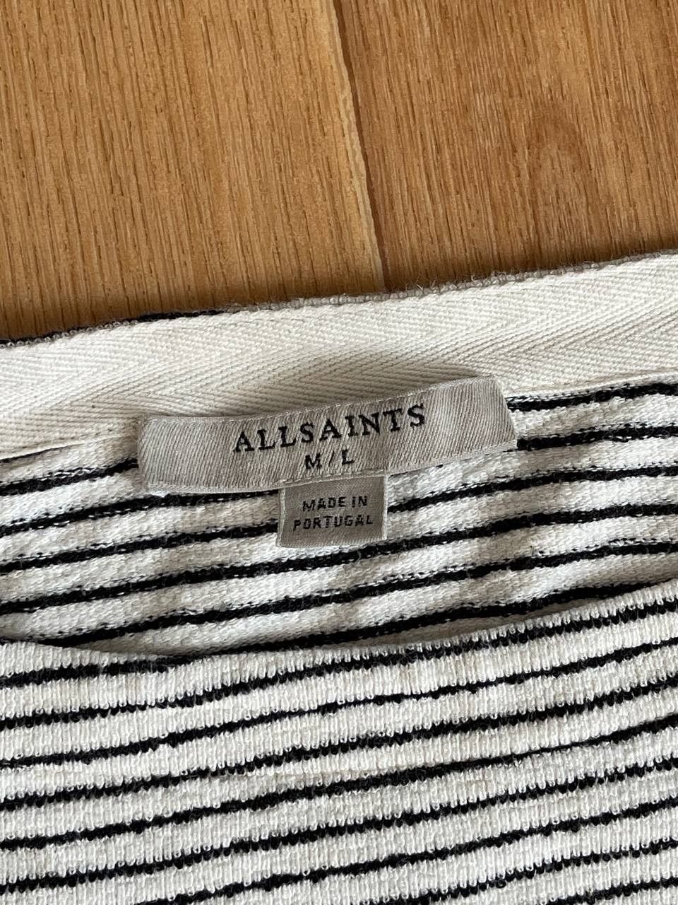 Allsaints AllSaints Adelise ls stripe long sleeve t-shirt tee oversize Size M / US 6-8 / IT 42-44 - 3 Thumbnail