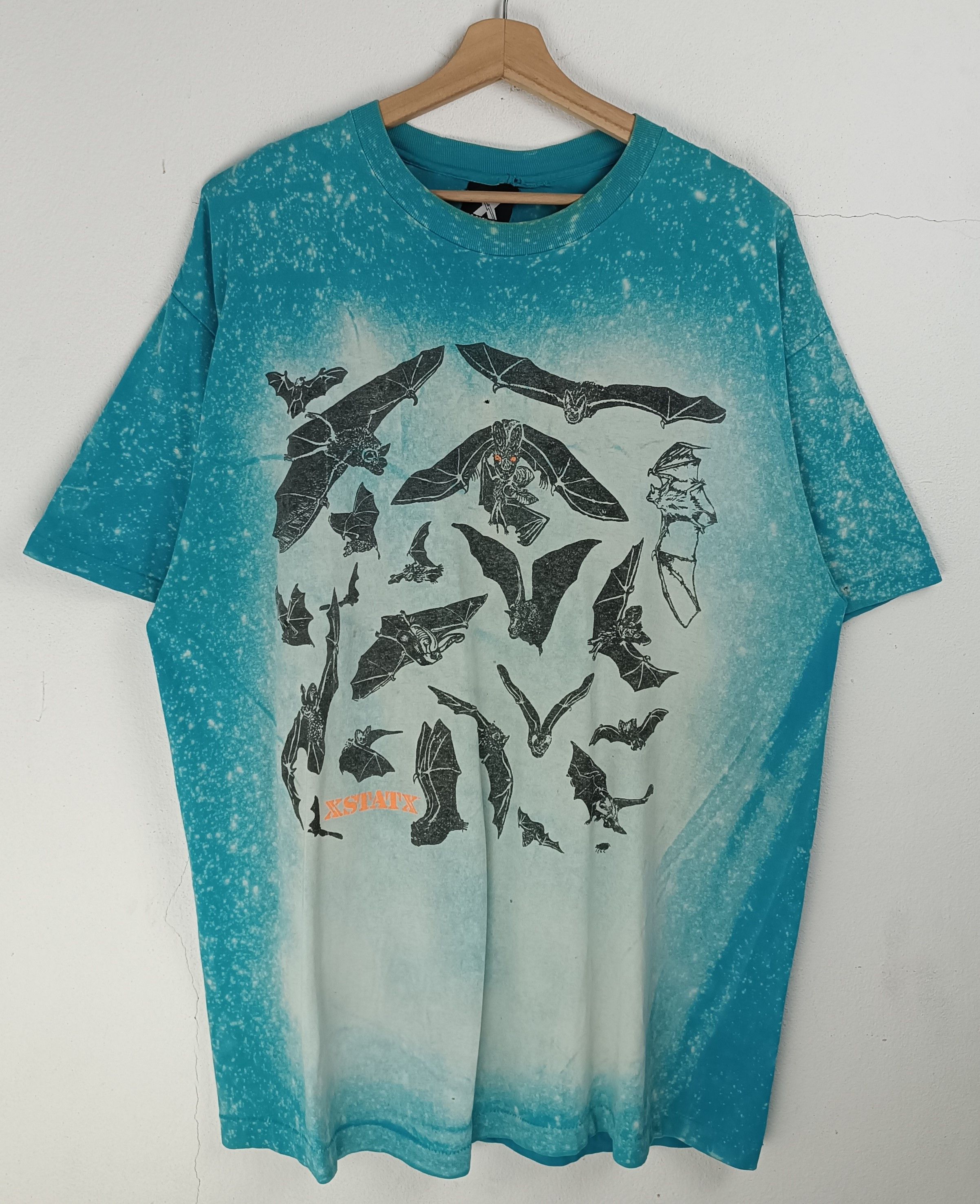 Other THRASHED FADED VINTAGE 90'S XSTATX BAT FAM VAMPIRE VERY RARE Size US XL / EU 56 / 4 - 3 Thumbnail