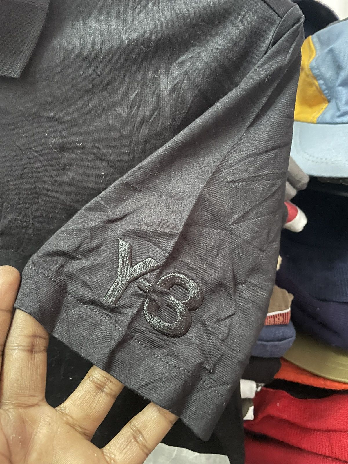 Yohji Yamamoto Adidas Y-3 by Yohji Yamamoto Polo Shirt Size US S / EU 44-46 / 1 - 4 Thumbnail