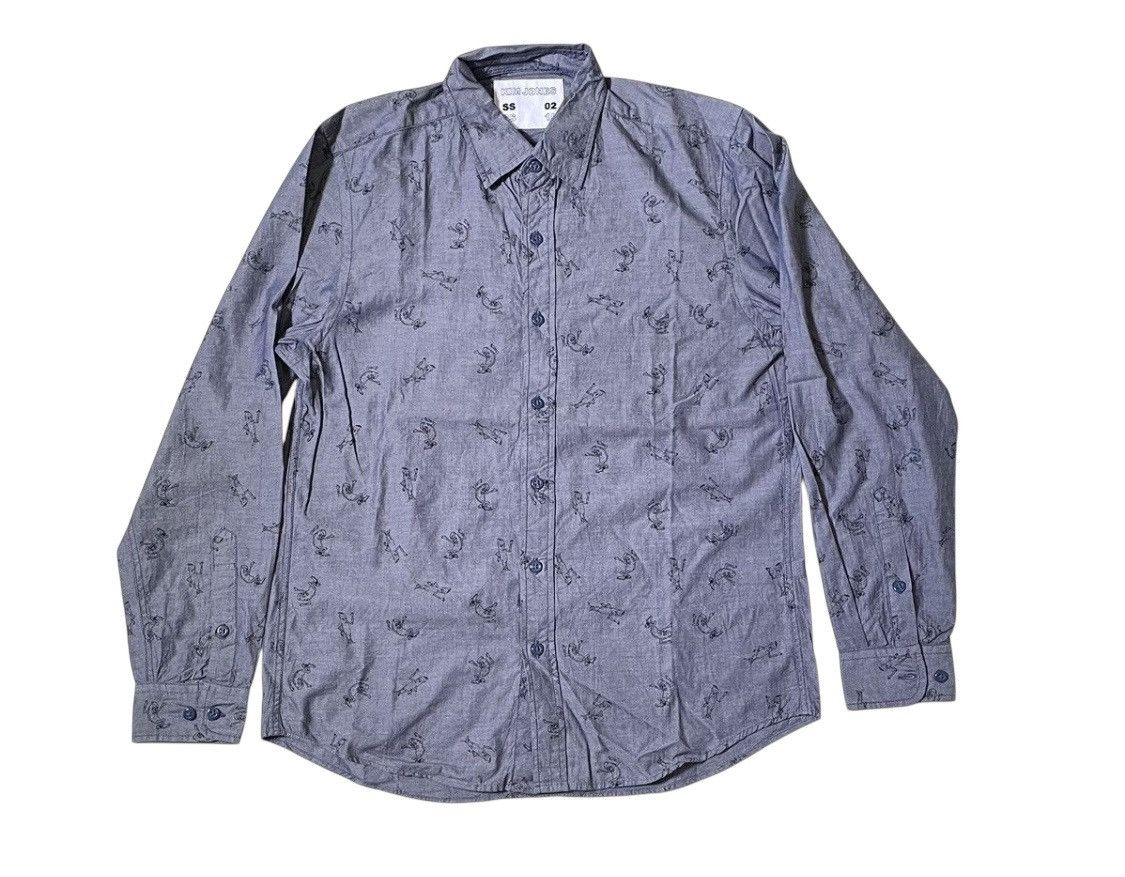Kim Jones Kim jones x gu printed button up shirt Size US M / EU 48-50 / 2 - 1 Thumbnail
