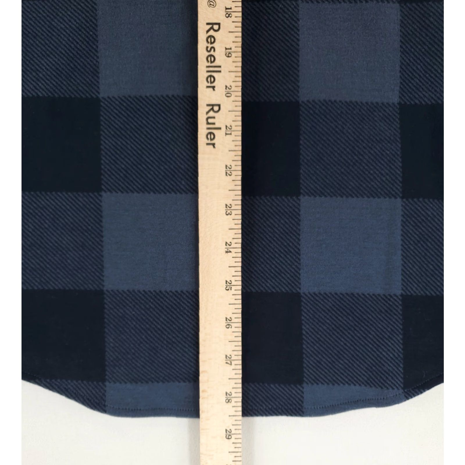 Lululemon Lululemon Soft Knit Overshirt Buffalo Check Blue Plaid Long Sleeve Mens M NWT Shirt Size US M / EU 48-50 / 2 - 6 Thumbnail