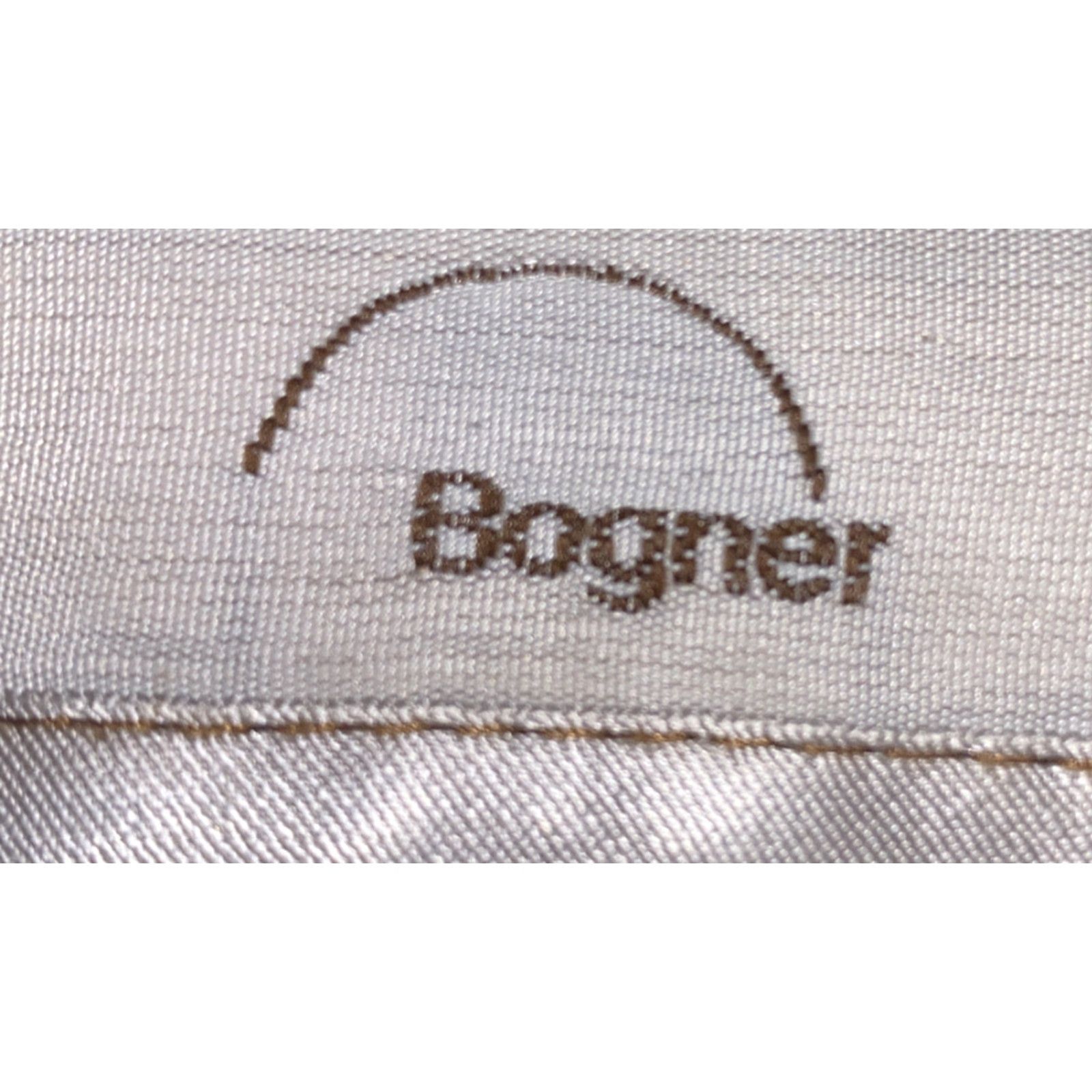 Bogner VINTAGE Bogner Mens Beige Wool Pleated Dress Pants 36 Waist 36 X 25.5 Regular Mens Beige Wool Dress Pants 1980s Size US 36 / EU 52 - 6 Thumbnail