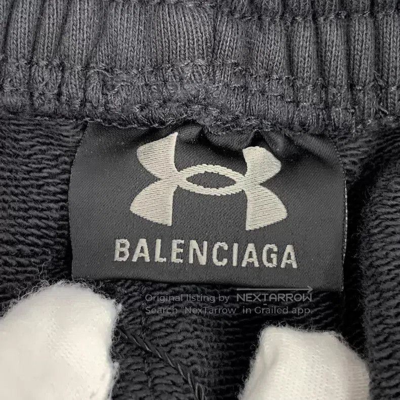 Balenciaga Balenciaga size S Black Logo Printed Casual Cotton Trouser Size US 27 - 6 Thumbnail