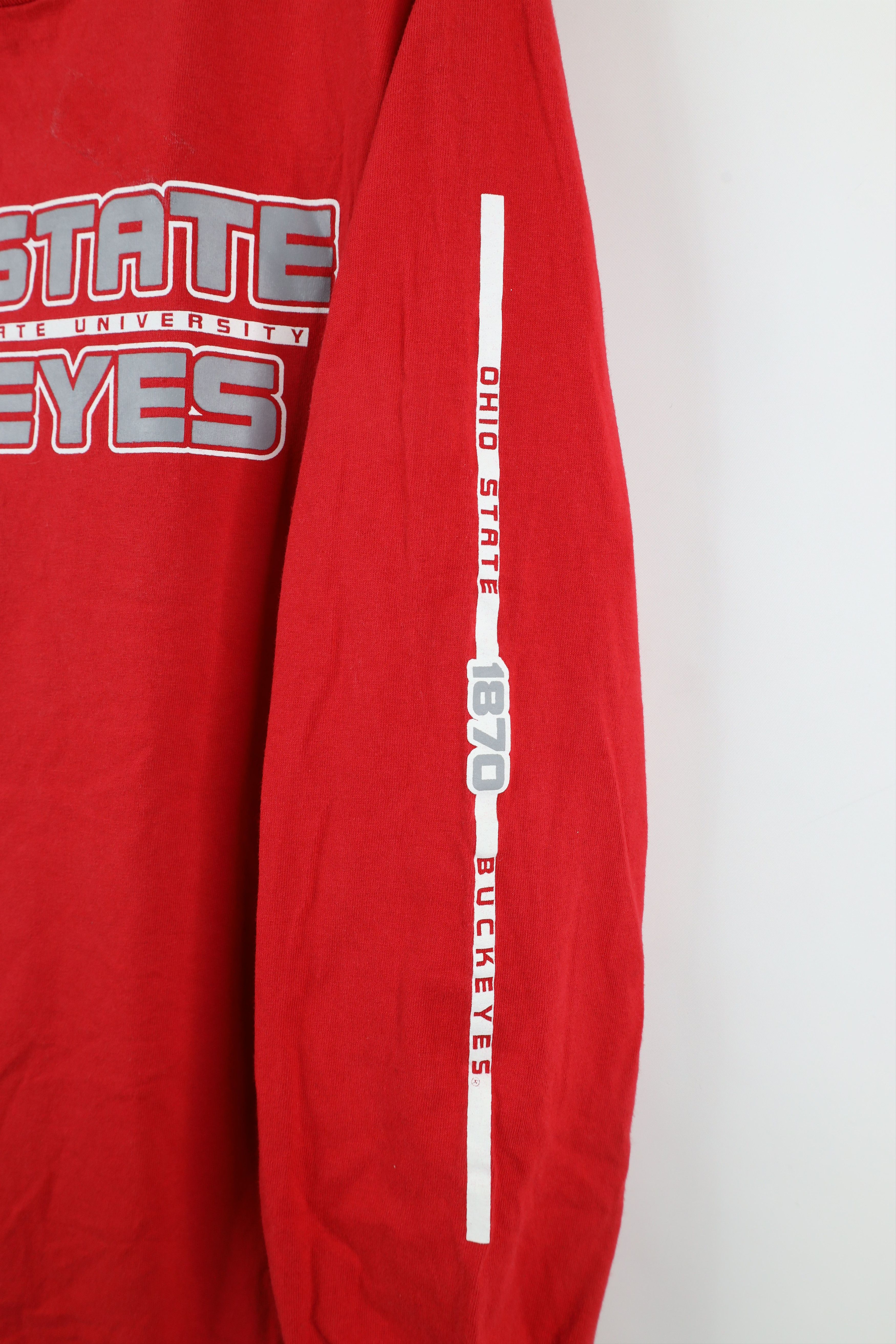 Vintage Vintage 90s Out Ohio State University Long Sleeve T-Shirt Size US L / EU 52-54 / 3 - 4 Thumbnail