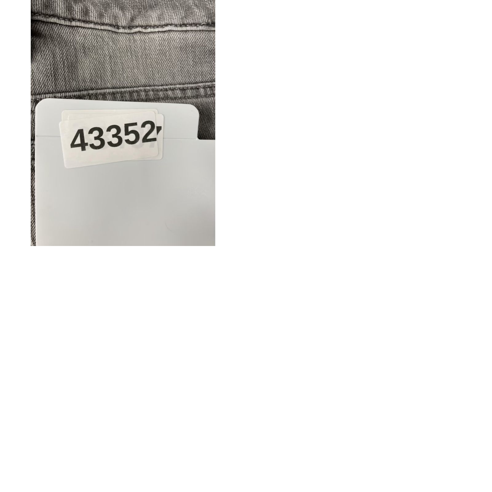 Vintage L.L.Bean Jeans Womens 8 Gray Classic Fit Flannel Lined Straight Stretch Chore Size 30" / US 8 / IT 44 - 9 Thumbnail