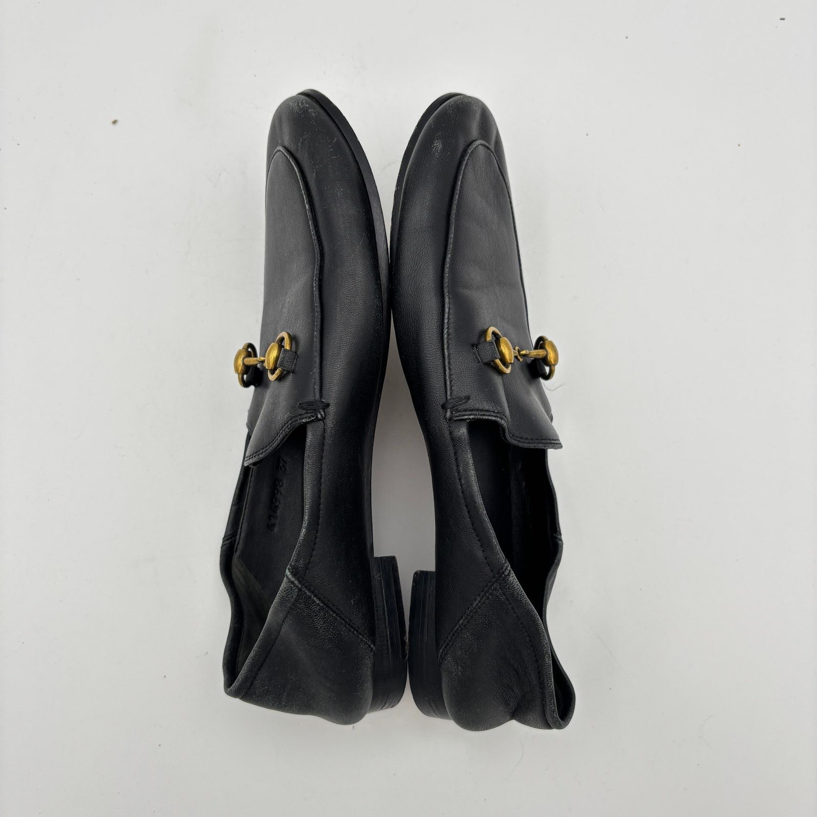 Gucci GUCCI Jordaan Horse Bit Slip On Penny Loafers 37 US 7 Size US 7 / IT 37 - 7 Thumbnail