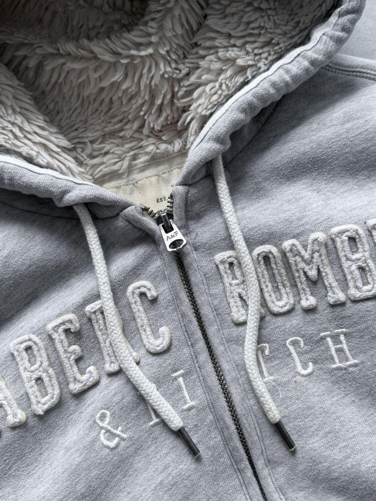 Abercrombie & Fitch 2000s Abercrombie & Fitch Hysteric Glamour Style Zip Hoodie Size US M / EU 48-50 / 2 - 5 Thumbnail