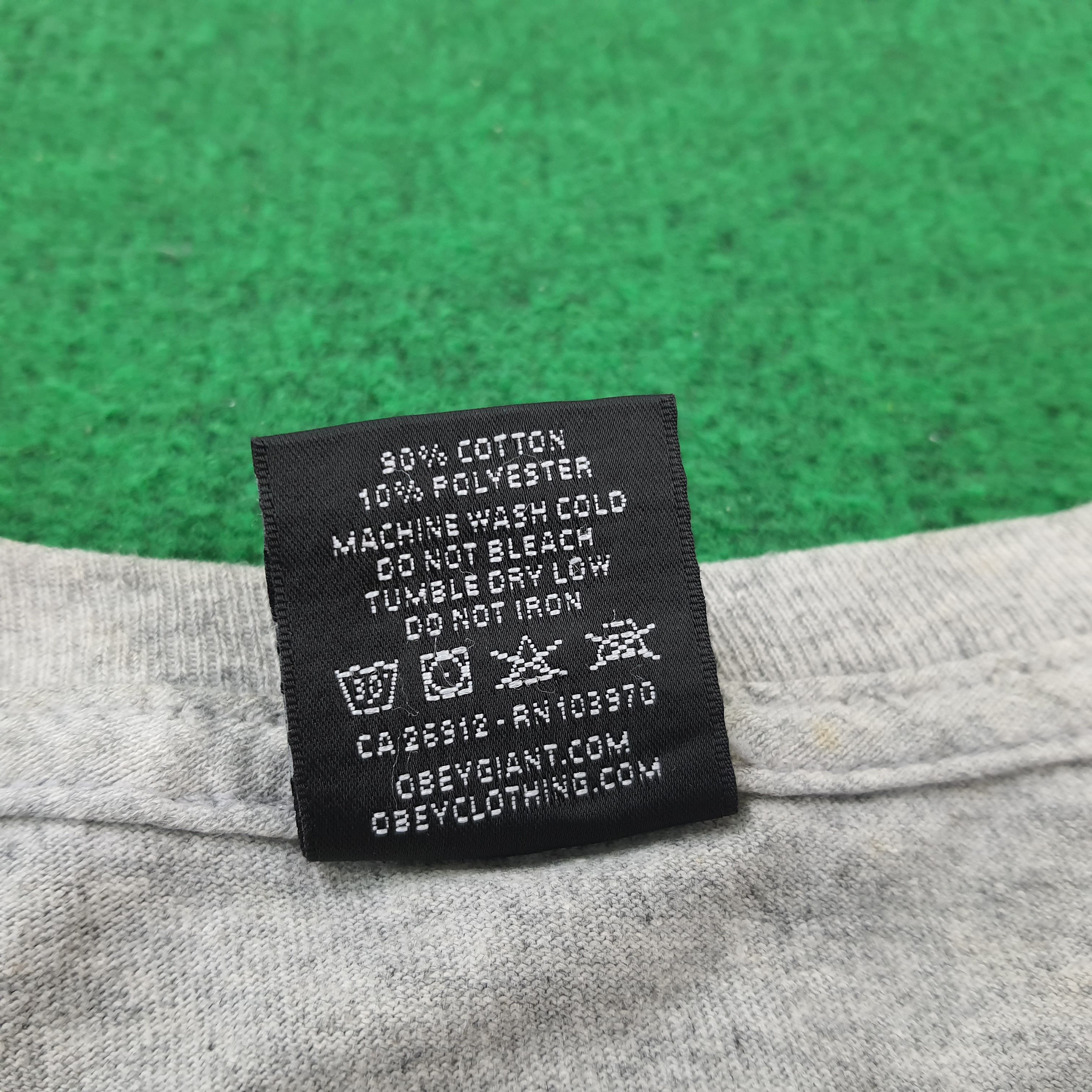 Obey × Vintage Vintage Obey Streetwear American Brand Photo Tee Tshirt Size US M / EU 48-50 / 2 - 5 Thumbnail