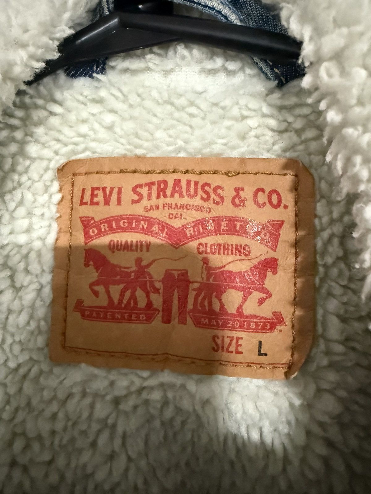 Levi's Vintage Clothing Vintage Levi’s denim jacket wool lined Size US L / EU 52-54 / 3 - 2 Thumbnail