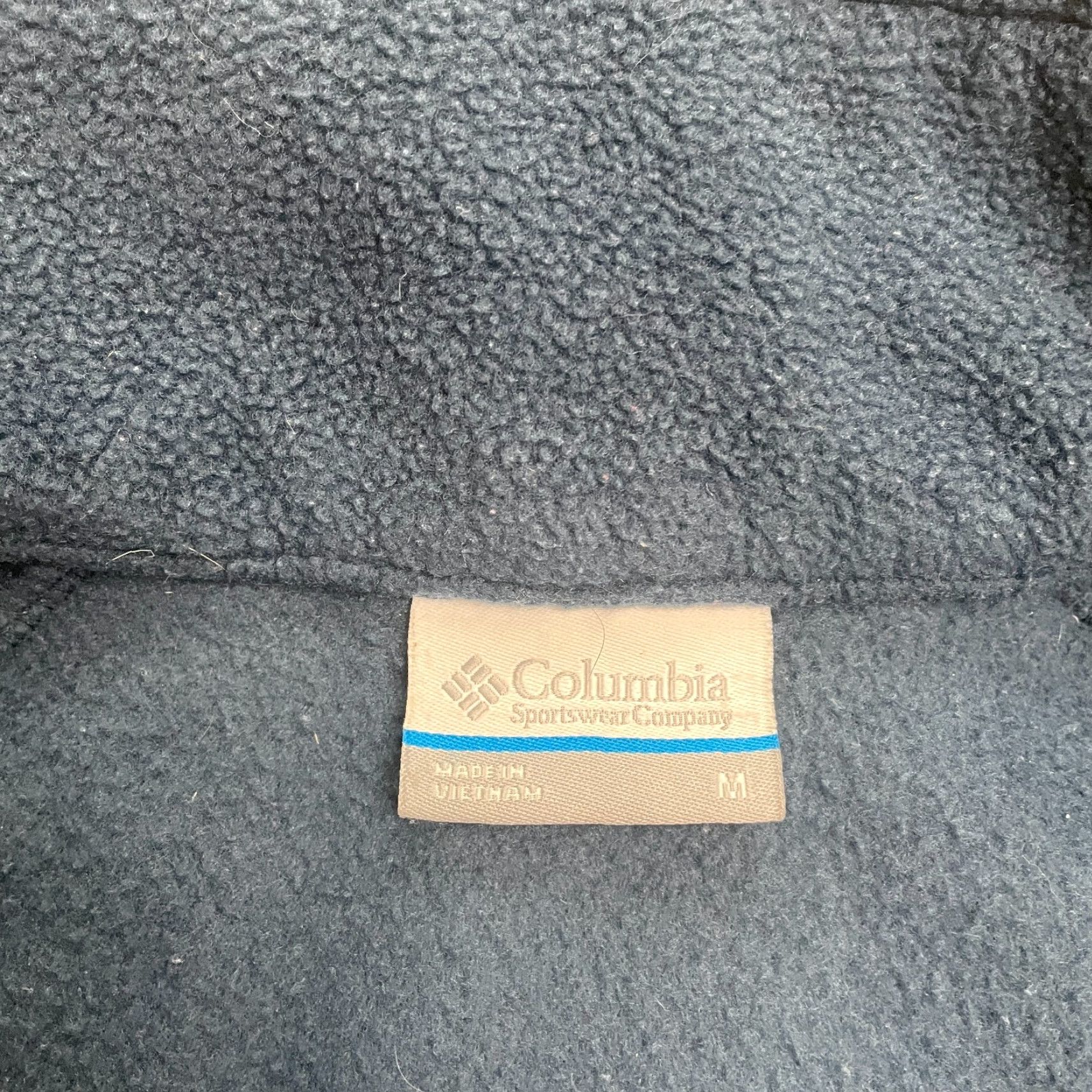 Vintage Columbia Benton Springs Fleece Jacket Womens Medium Blue Full Zip Outdoor Hike Size M / US 6-8 / IT 42-44 - 6 Thumbnail