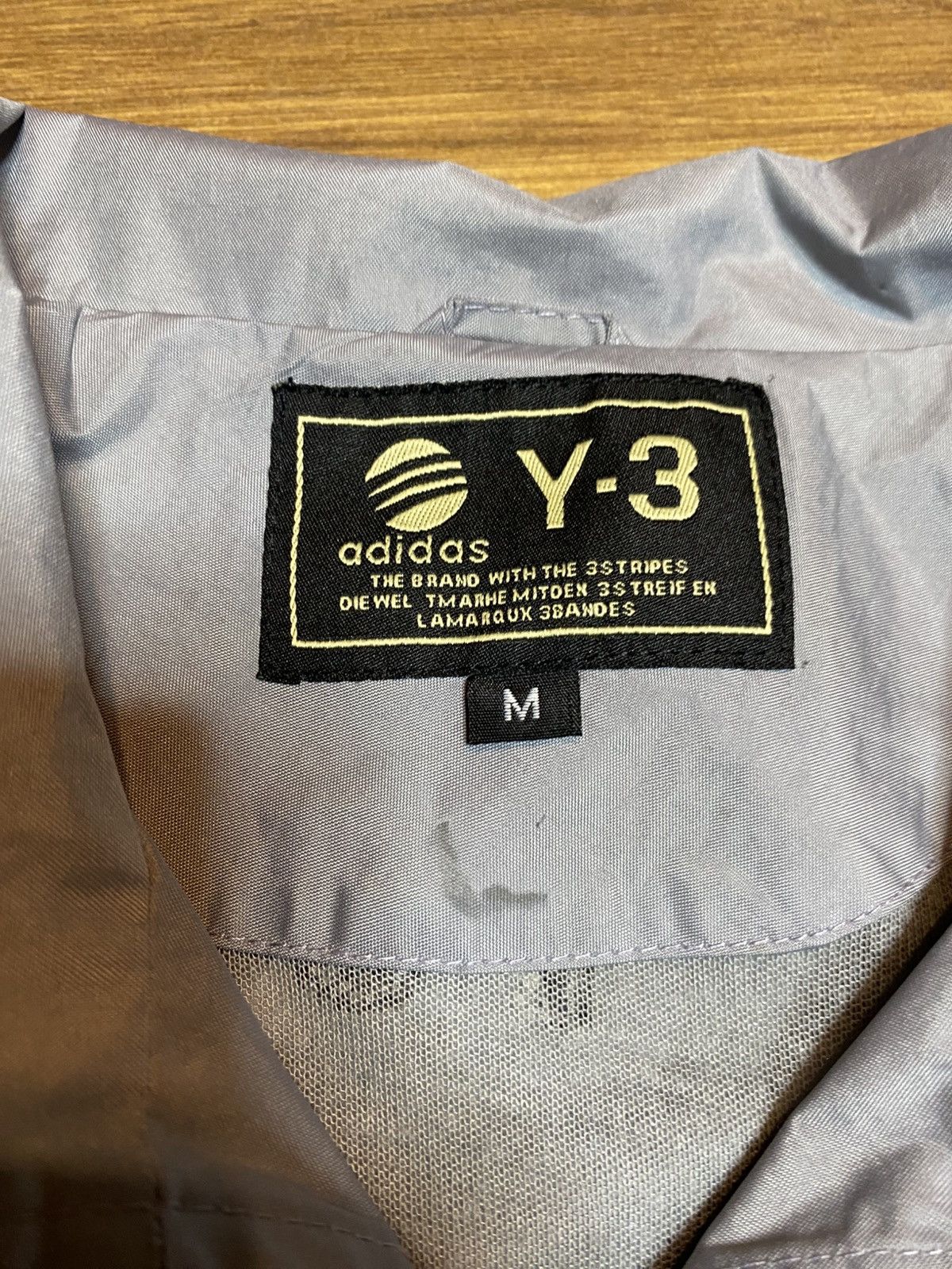 Yohji Yamamoto Vinatage Y-3 Adidas Nylon Track Jacket Y2 Japanese Style Size US M / EU 48-50 / 2 - 10 Thumbnail