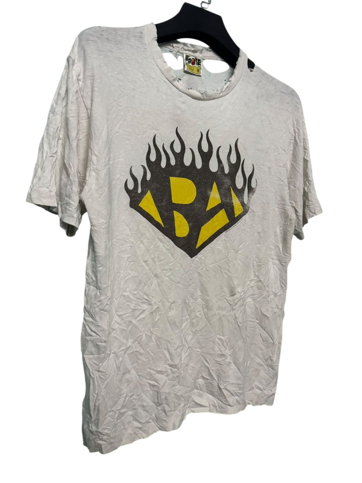 Bape BAPE FLAME DAMAGE DESTROYED L SIZE Size US M / EU 48-50 / 2 - 3 Thumbnail