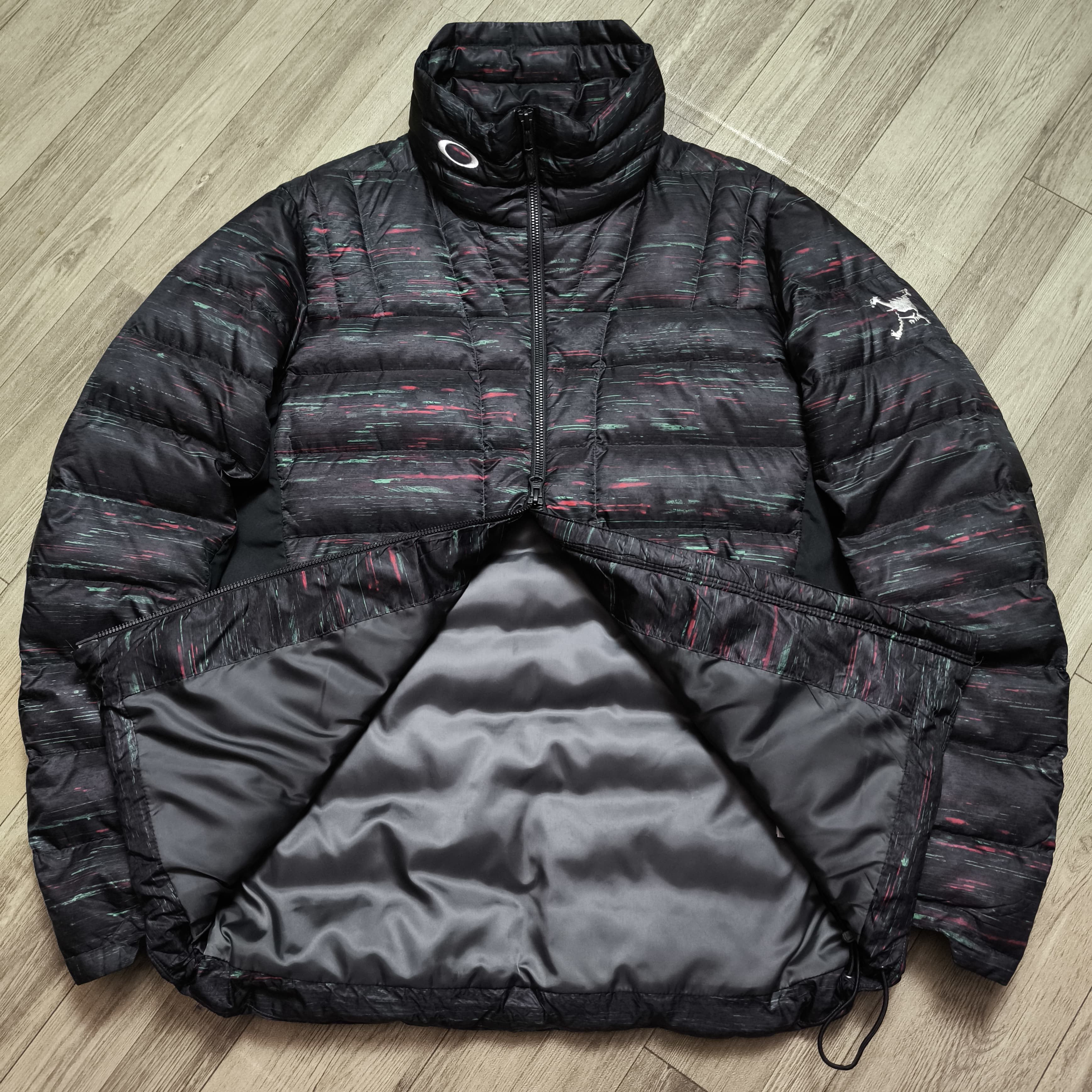 Montbell Oakley Skull Multi Colour Puffer Down Jacket Size US M / EU 48-50 / 2 - 10 Thumbnail