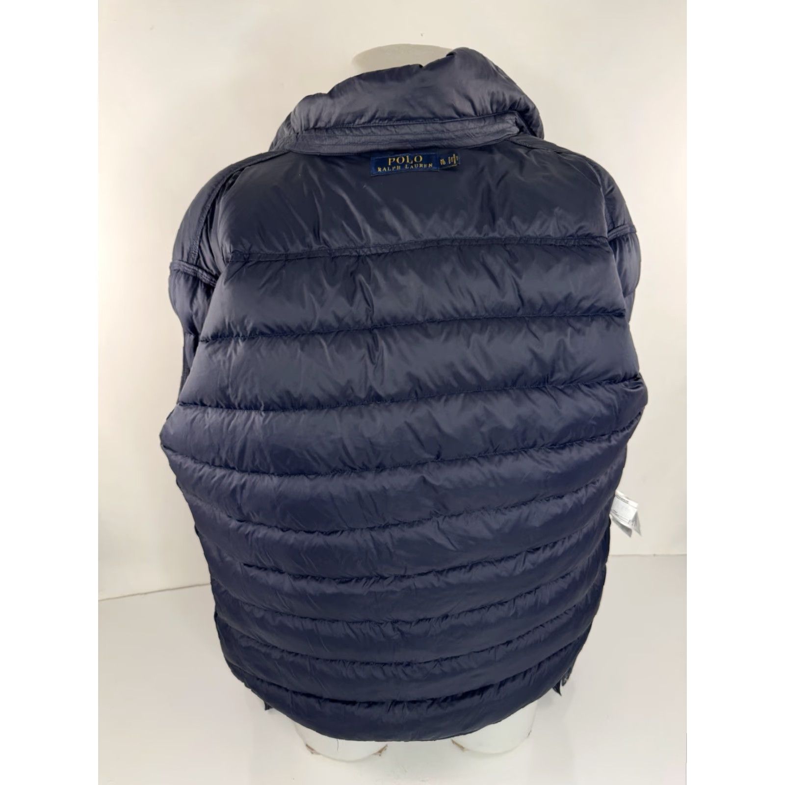 Polo Ralph Lauren Polo Ralph Lauren Jacket - DOWN Insulated Packable Ranch XL Blue Quilted Nylon Exterior Mens, 90s? Size US XL / EU 56 / 4 - 4 Thumbnail