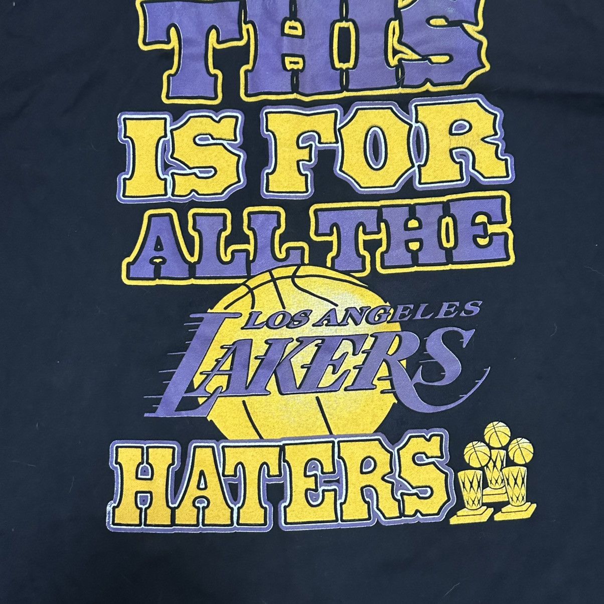 NBA VINTAGE LAKERS 2002 LORDS OF THE RINGS 3XL Kobe Champions Size US XXL / EU 58 / 5 - 5 Thumbnail