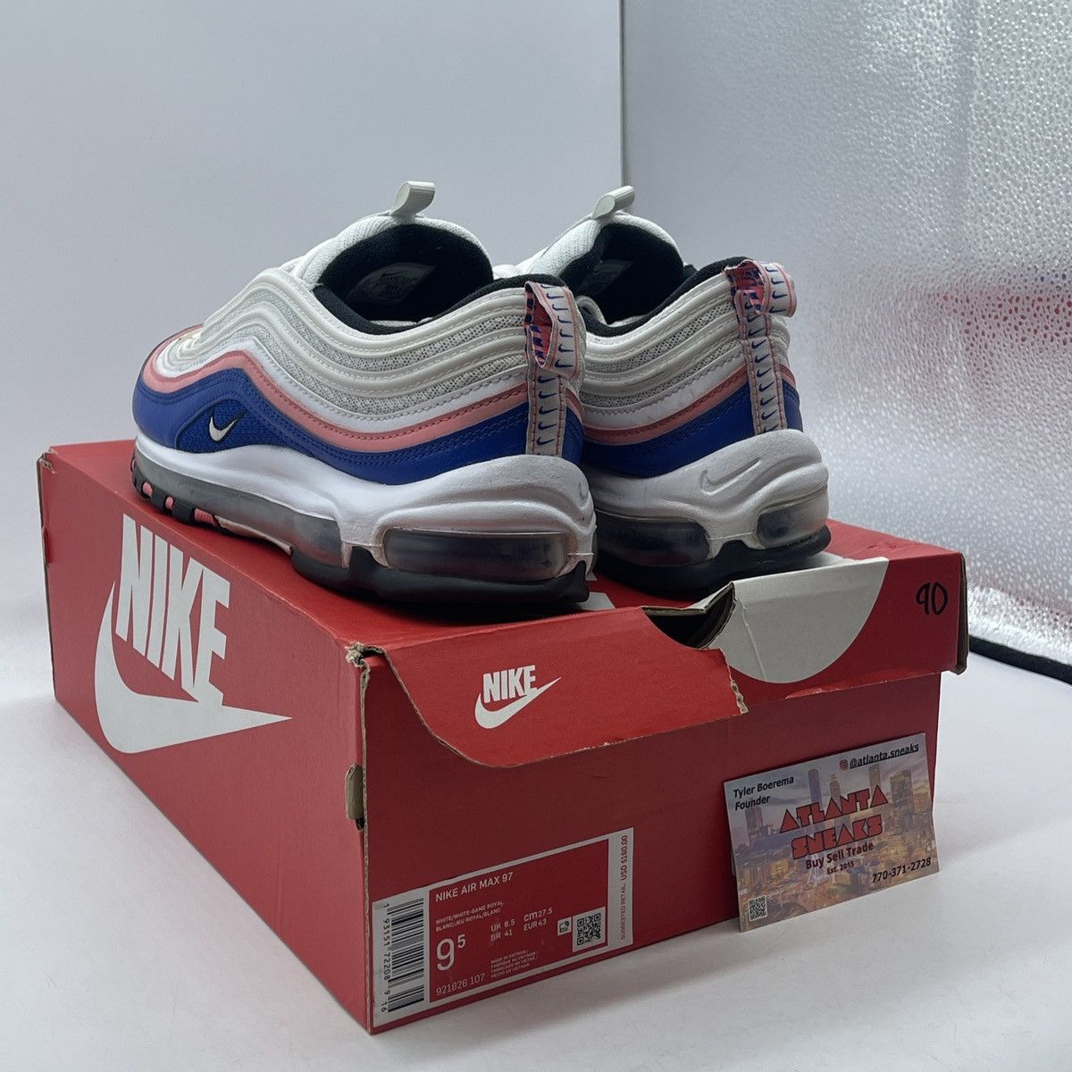 Nike Air max 97 ultramarine Size US 9.5 / EU 42-43 - 4 Thumbnail
