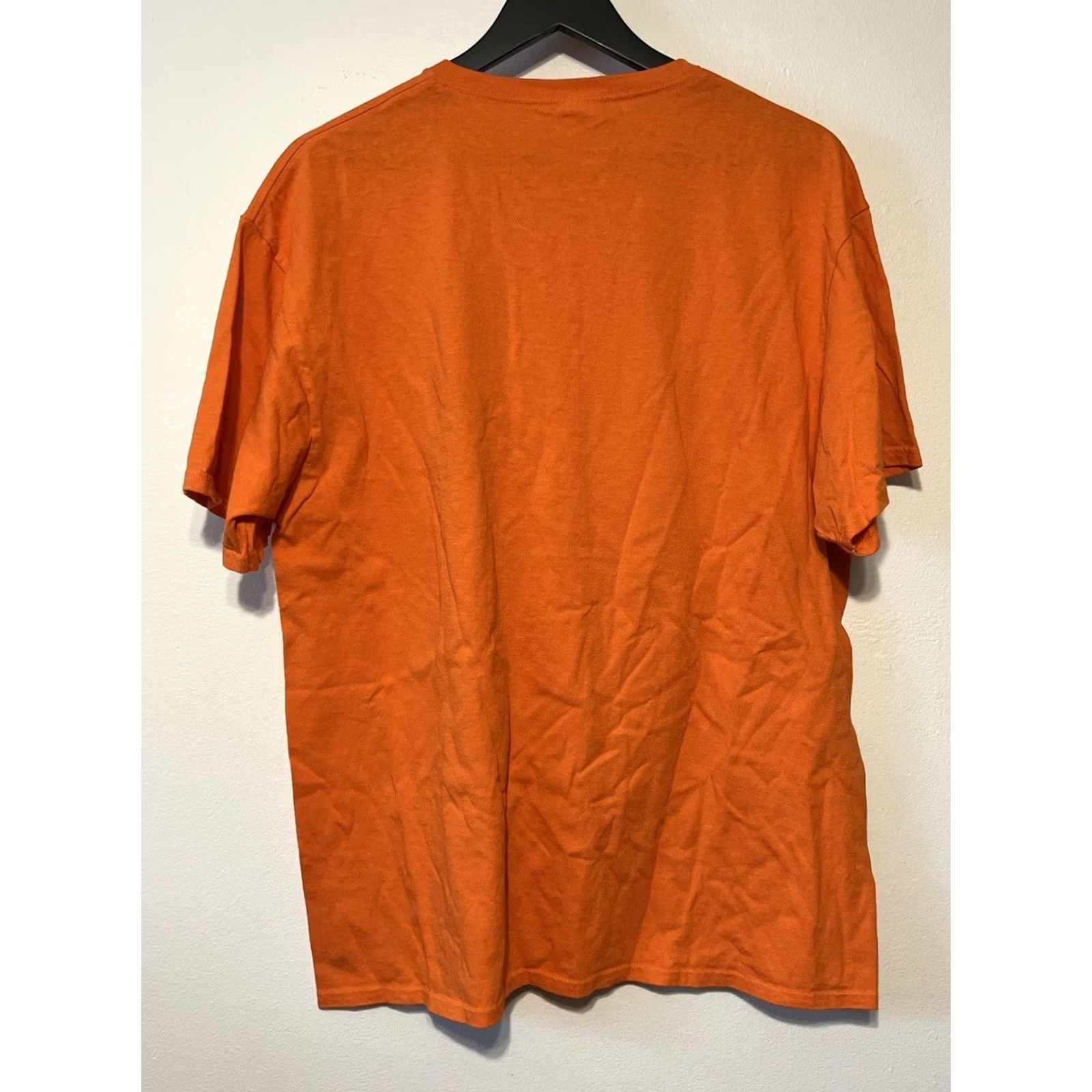 Delta Metallica Tour Shirt XL T-Shirt Men Orange Crew Neck Short Sleeve Rock Band Tee 2016 Rock Concert Size US XL / EU 56 / 4 - 3 Thumbnail