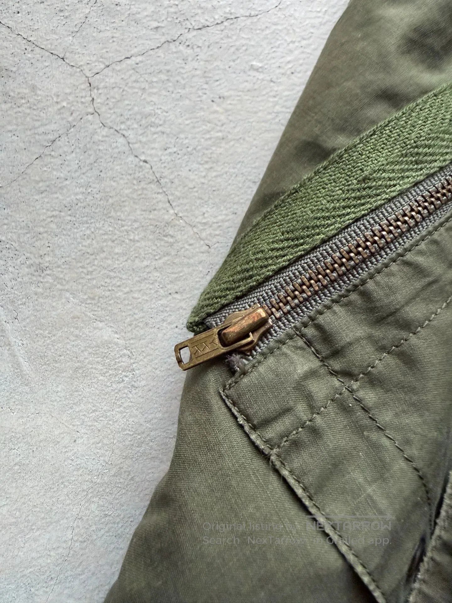 Vintage Vintage 90s Deconstructed Military Jacket. Size US L / EU 52-54 / 3 - 9 Thumbnail