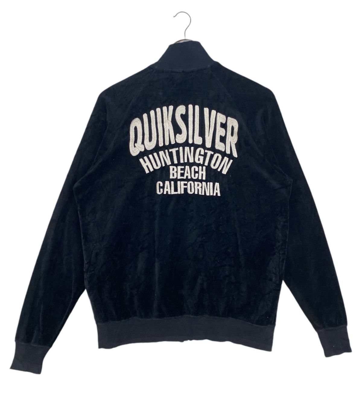 Quiksilver Vintage Quiksilver Huntington Beach California Tracktop Size US L / EU 52-54 / 3 - 3 Thumbnail
