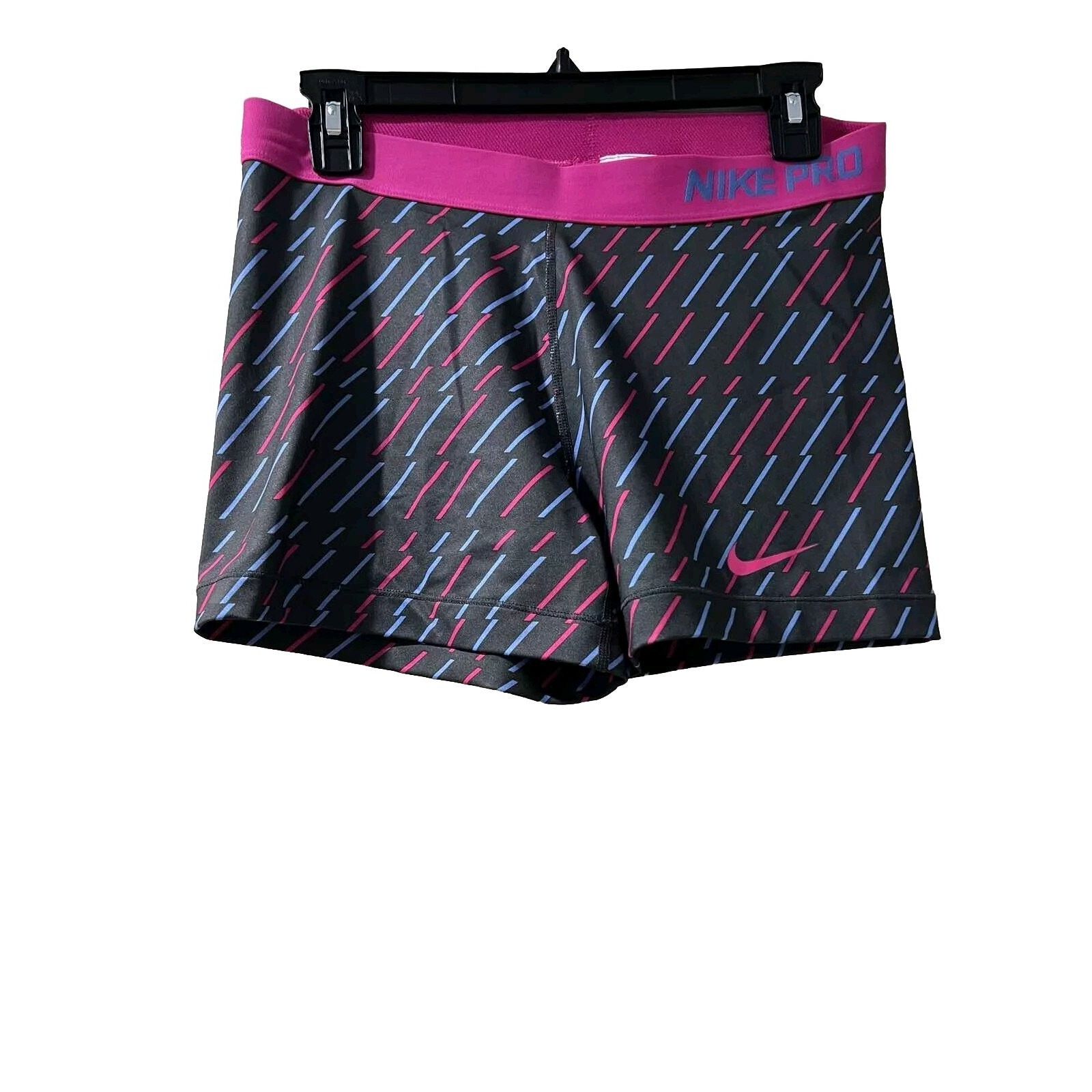 Nike Nike Pro Women Geometric Compression Short Size XL A000506 Size 32" / US 10 / IT 46 - 2 Thumbnail