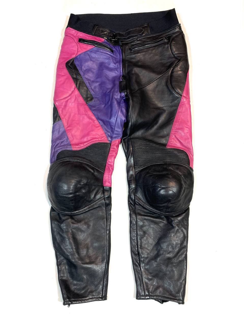 Vintage Frank Thomas Avangarde Racing Moto Leather Pants Vintage Size US 32 / EU 48 - 1 Thumbnail