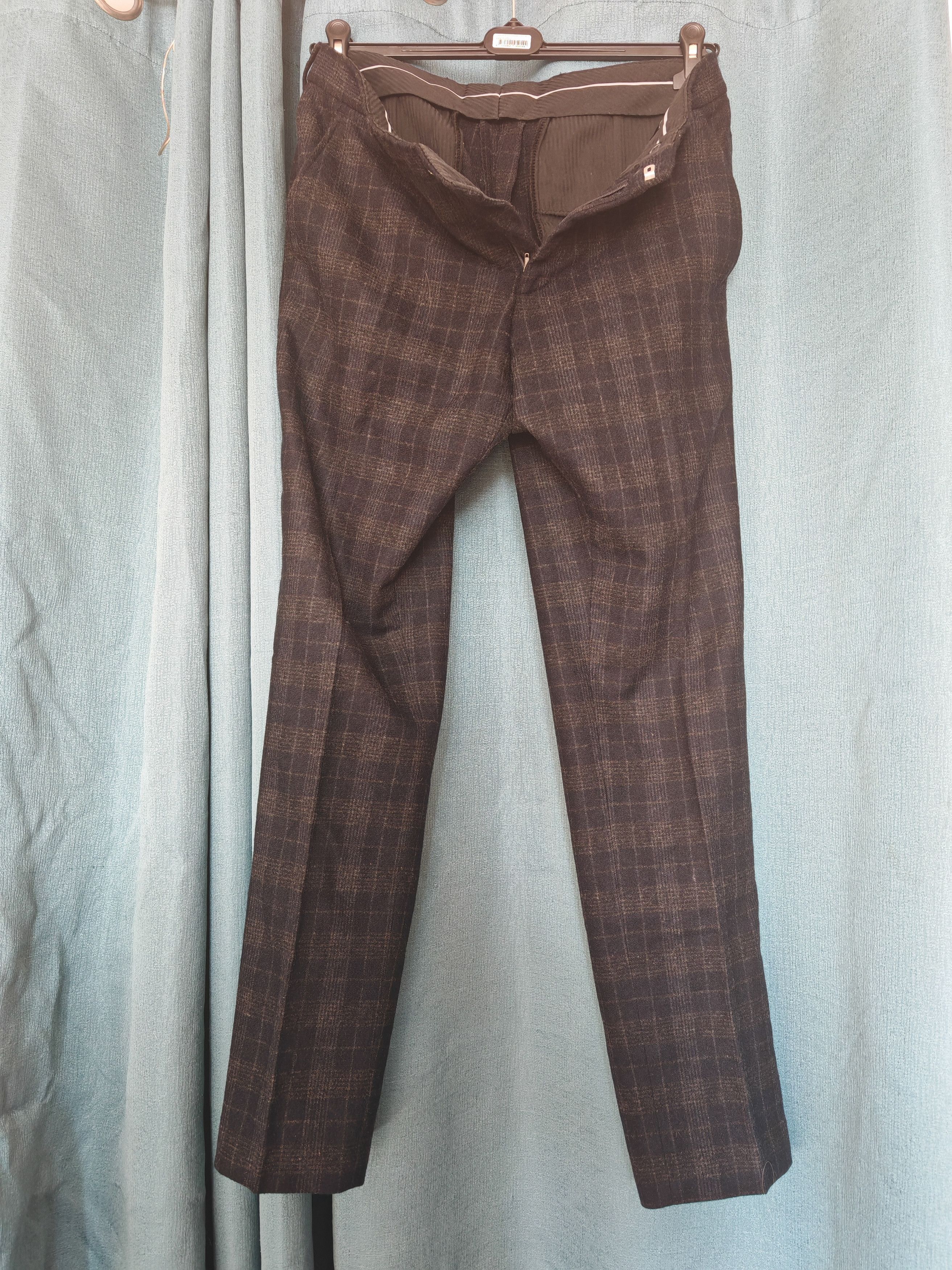 Selected Homme SELECTED HOMME Mens Dress Pants Sz 50 34 US Career Formal Size US 34 / EU 50 - 2 Thumbnail
