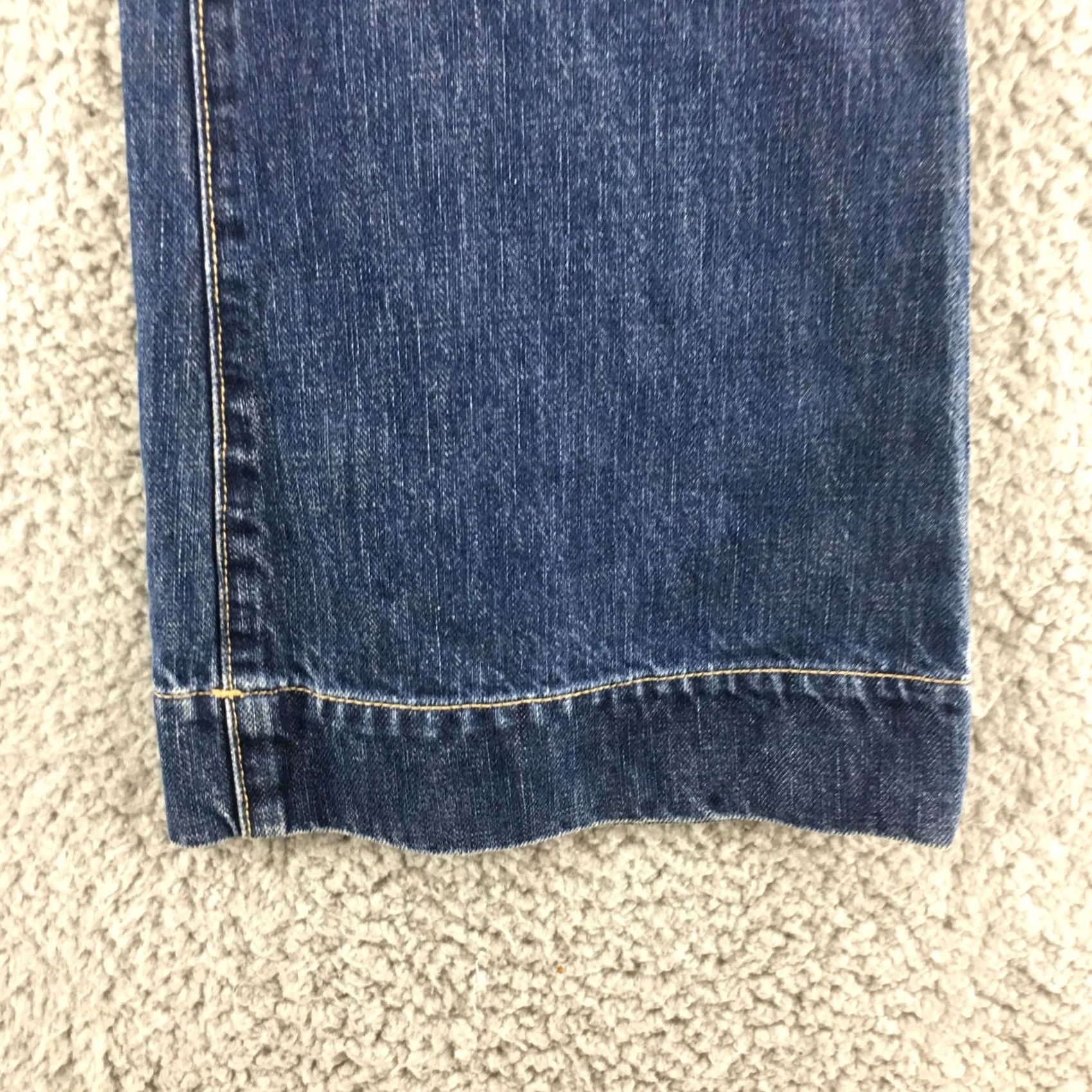 Eddie Bauer Eddie Bauer Jeans Womens 10 Blue Medium Wash Denim Mid Rise Flared Bootcut 100% Cotton Regular Inseam 30 Jeans Womens Size 32" / US 10 / IT 46 - 5 Thumbnail
