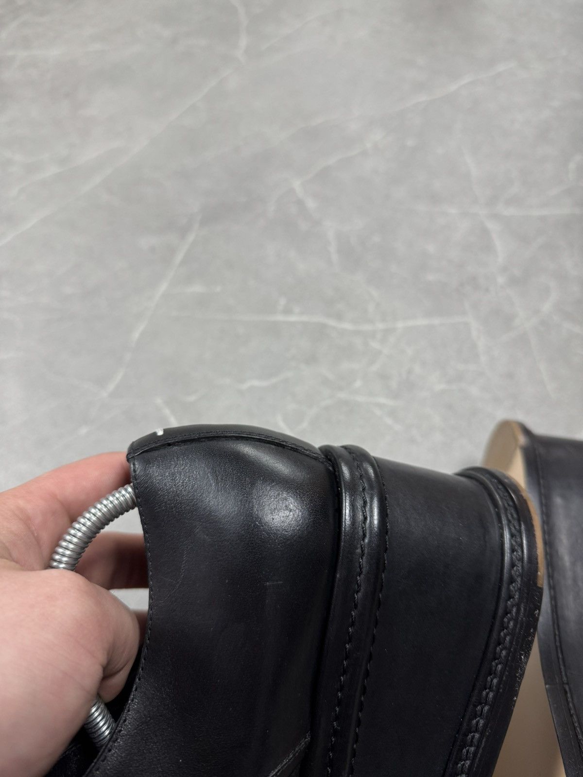 Maison Margiela Maison Margiela Rare Platforms Black Leather Fastener Size US 9 / IT 39 - 6 Thumbnail