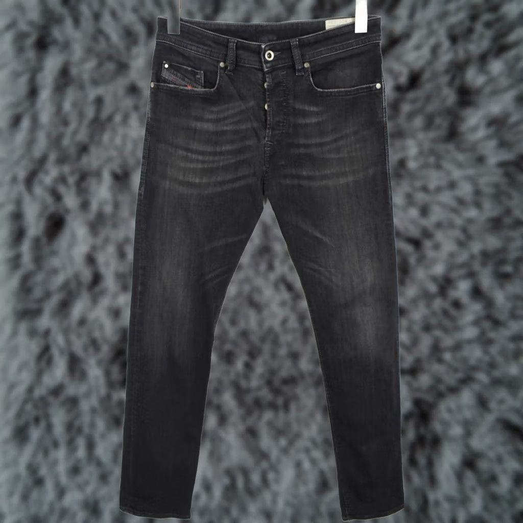 Diesel DIESEL Buster Regular Slim-Tapered Stretch 0609T Jeans Men W28/L32 Grey Size US 28 / EU 44 - 1 Thumbnail