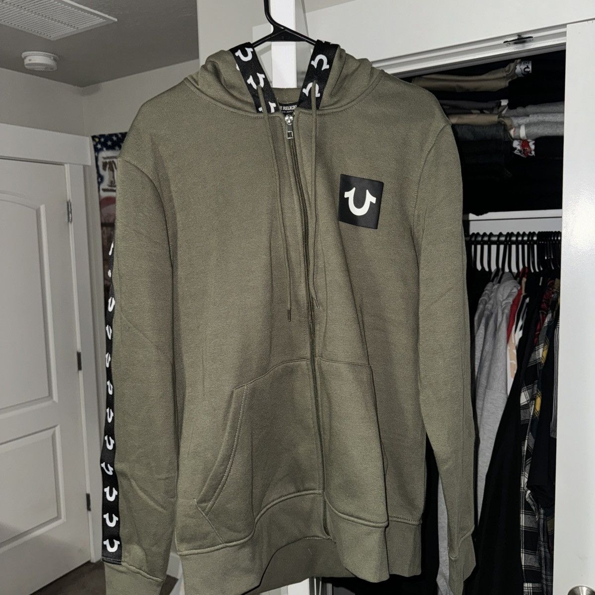 True Religion True Religion HS Taping Zip Hoodie Size L Size US L / EU 52-54 / 3 - 1 Thumbnail