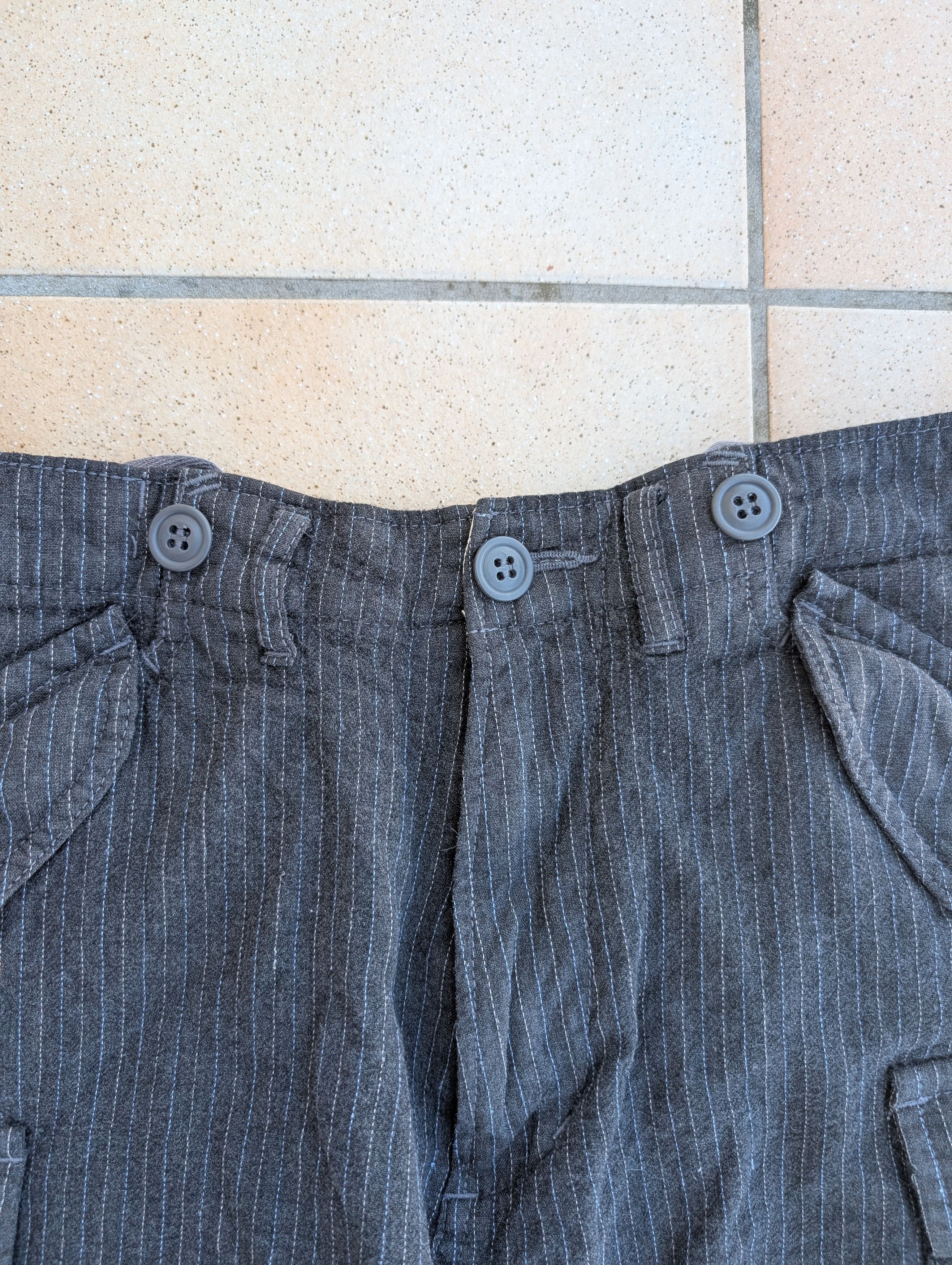 Visvim Visvim Cargo Pinstripe Shorts, size S Size US 30 / EU 46 - 2 Thumbnail