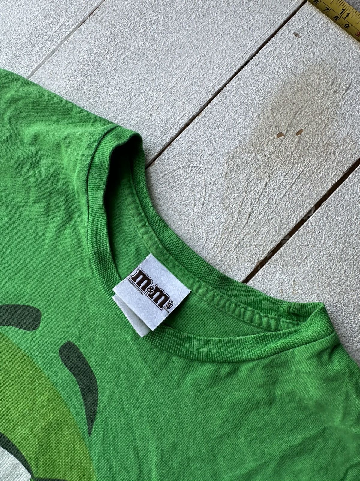 Other 🚨 M&M’s BIG GREEN LOGO HUMOR TEE Y2K BOXY M&ms mms Size US M / EU 48-50 / 2 - 6 Thumbnail