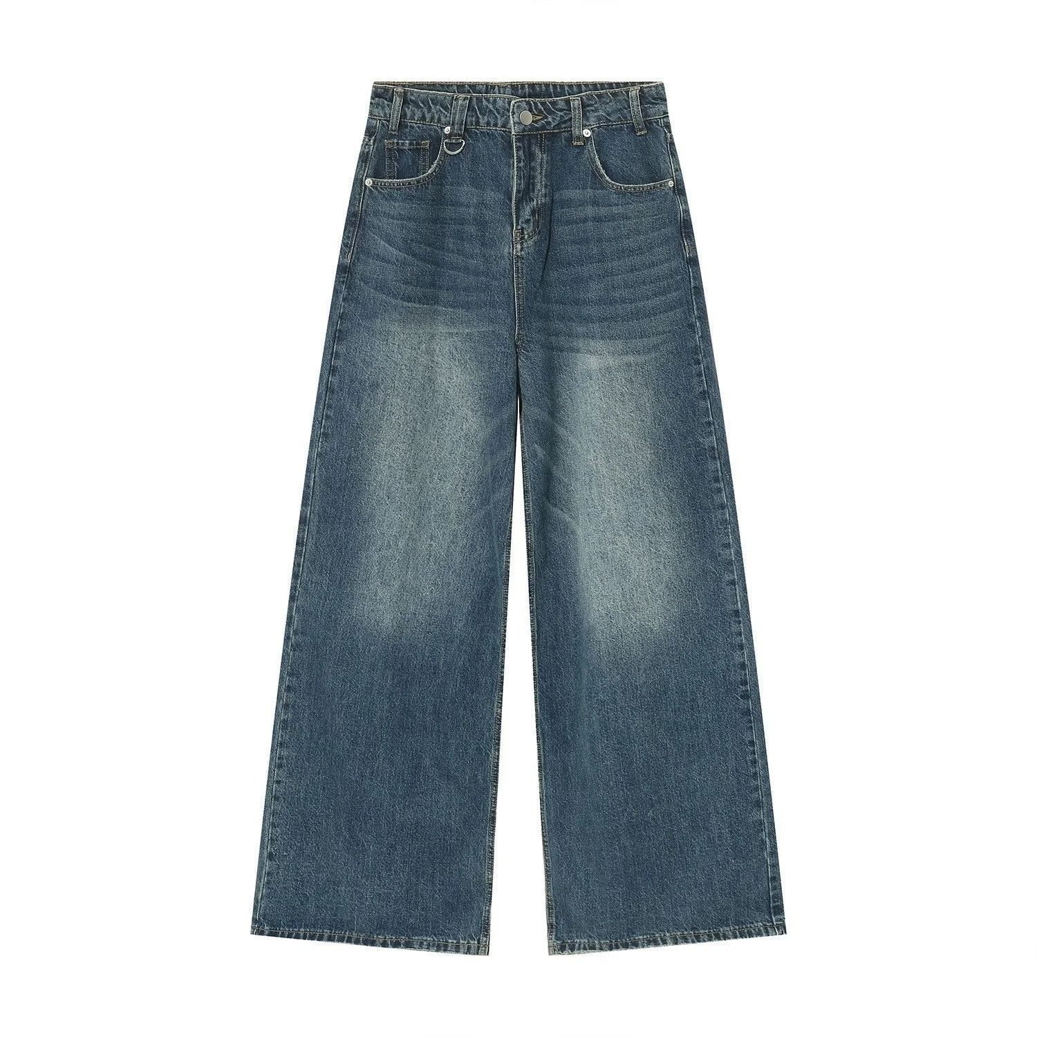 Vintage Shadow Fade Ring Denim Size US 33 - 6 Thumbnail