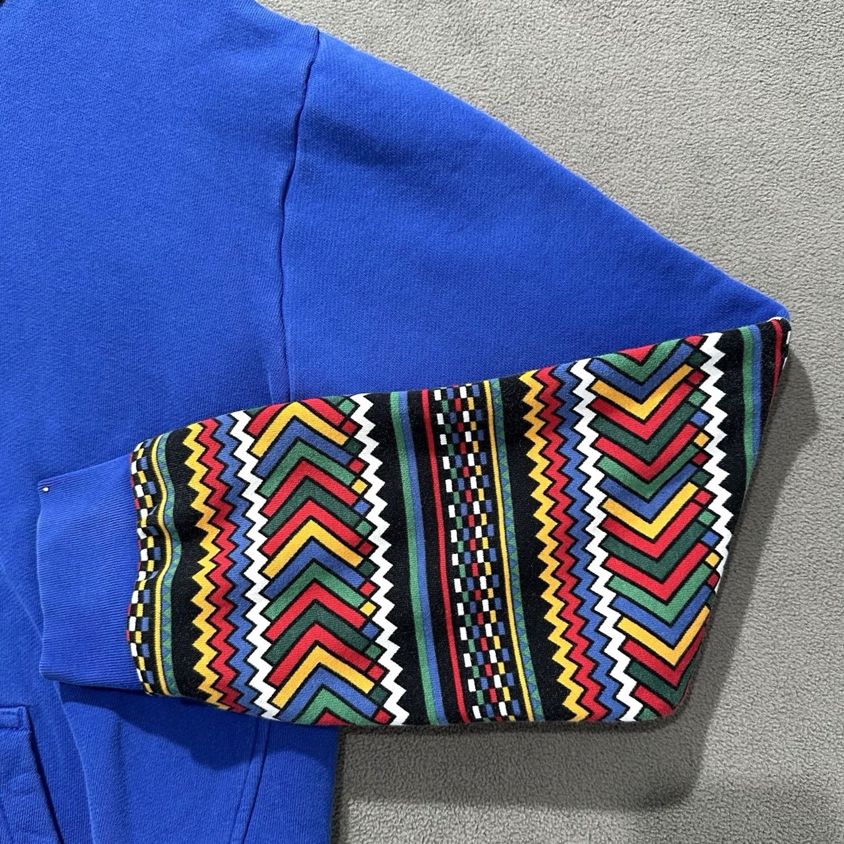 Adidas Adidas Pharrell Williams Hu X Solar Hoodie - Medium Geometric Aztec - Cotton Mens Regular Size US M / EU 48-50 / 2 - 5 Thumbnail