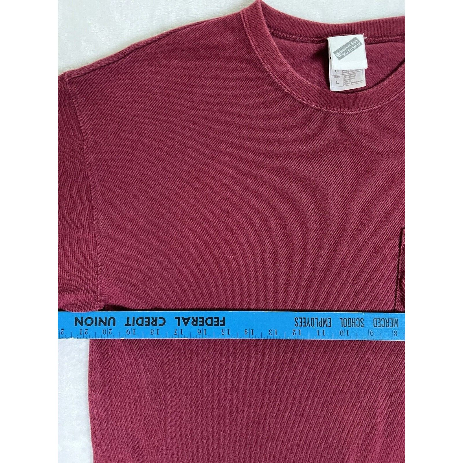 Vintage × Warner Bros Vintage Warner Bros Speedy Gonzales Pocket T-Shirt Y2K Embro Size US L / EU 52-54 / 3 - 5 Thumbnail