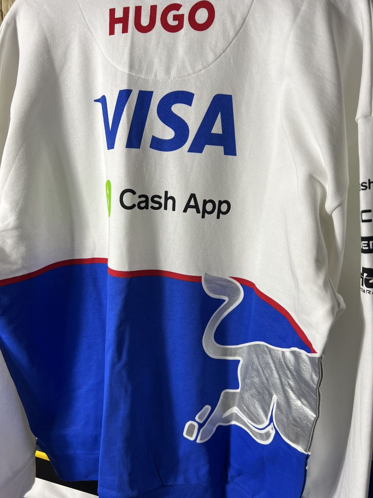 Hugo 🔥 HUGO Red Bull Racing F1 2024 1/4 Zip Sweatshirt Visa Cash Size US M / EU 48-50 / 2 - 16 Thumbnail