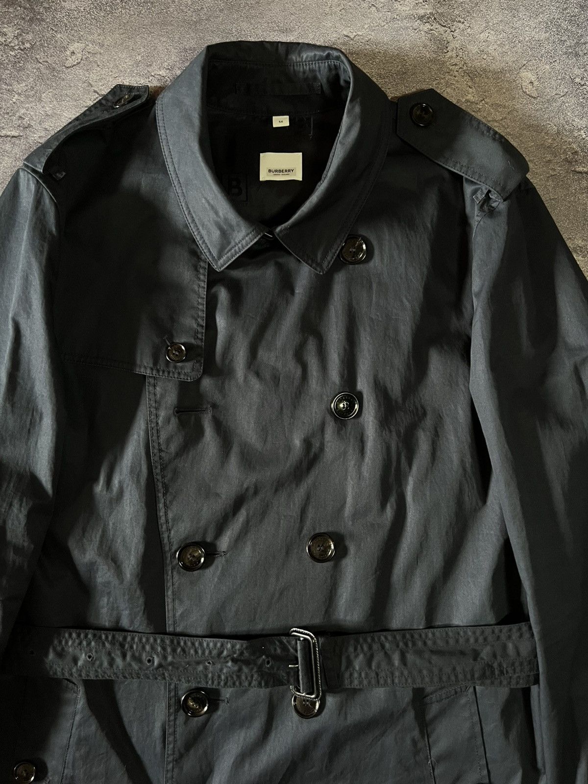 Burberry Burberry London Double Breasted Belted Trench Coat Size XL / US 12-14 / IT 48-50 - 2 Thumbnail