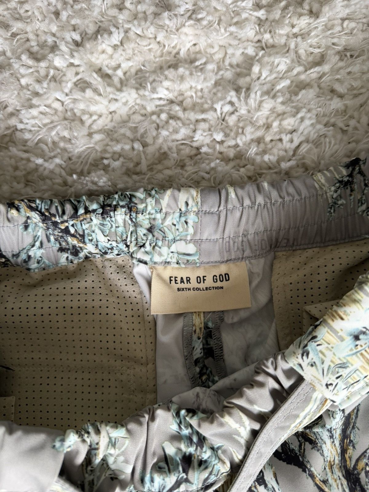 Fear of God Prairie Ghost Camo Baggy Nylon Pants Size US 30 / EU 46 - 3 Thumbnail