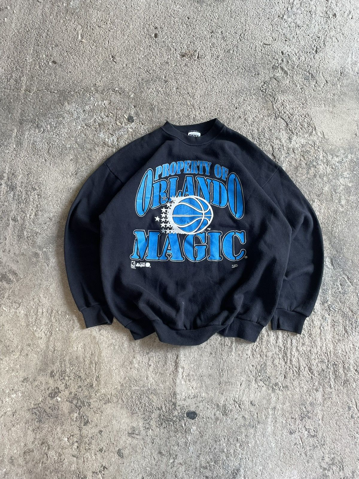 NBA Vintage NBA Orlando Magic sweater on a Tultex tag Size US XL / EU 56 / 4 - 1 Thumbnail